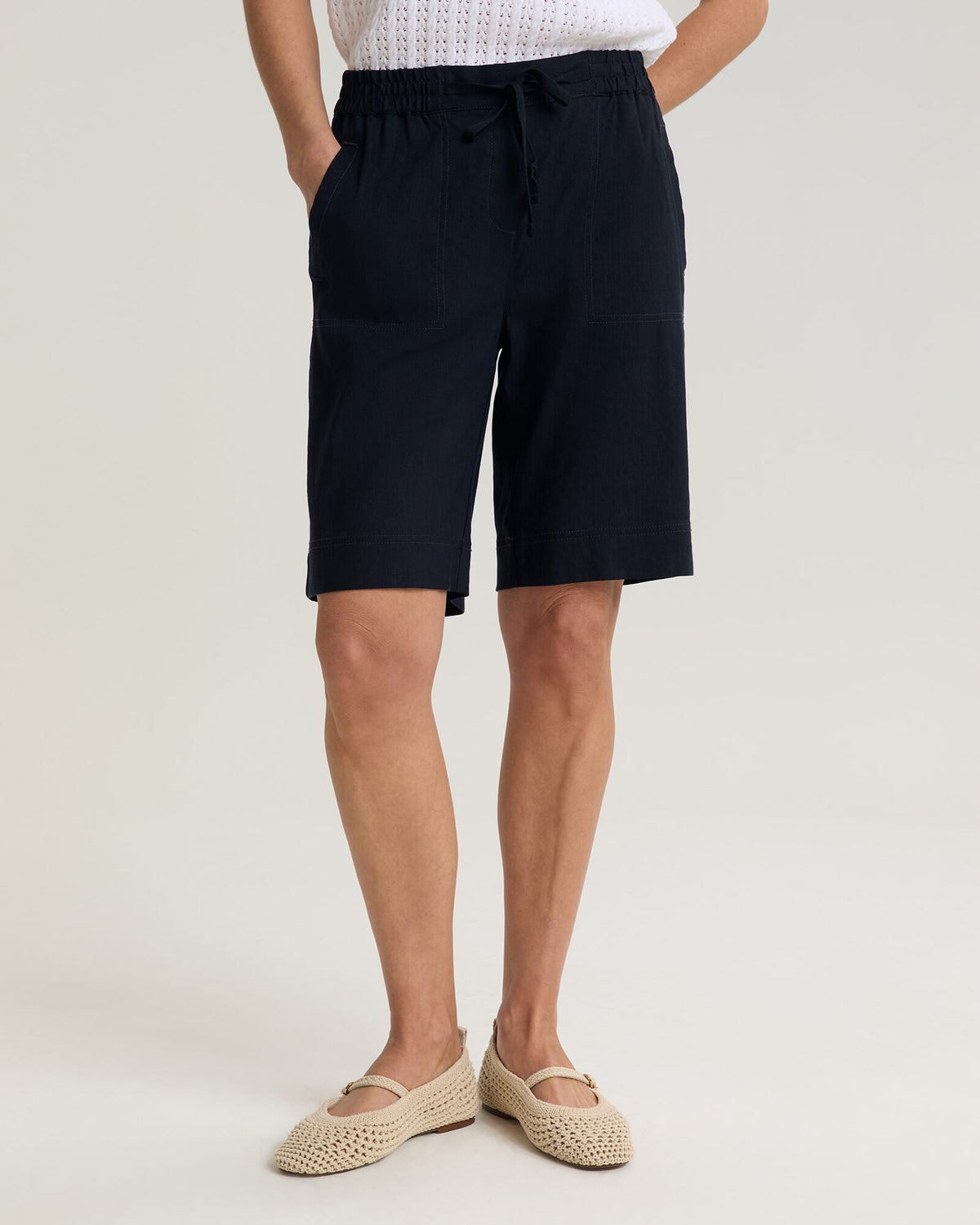 Rosa Linen Short
