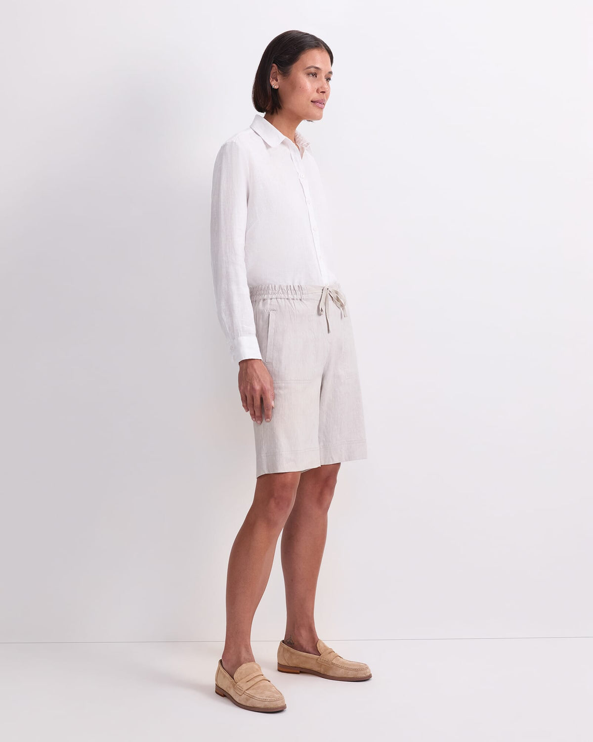 Rosa Linen Short