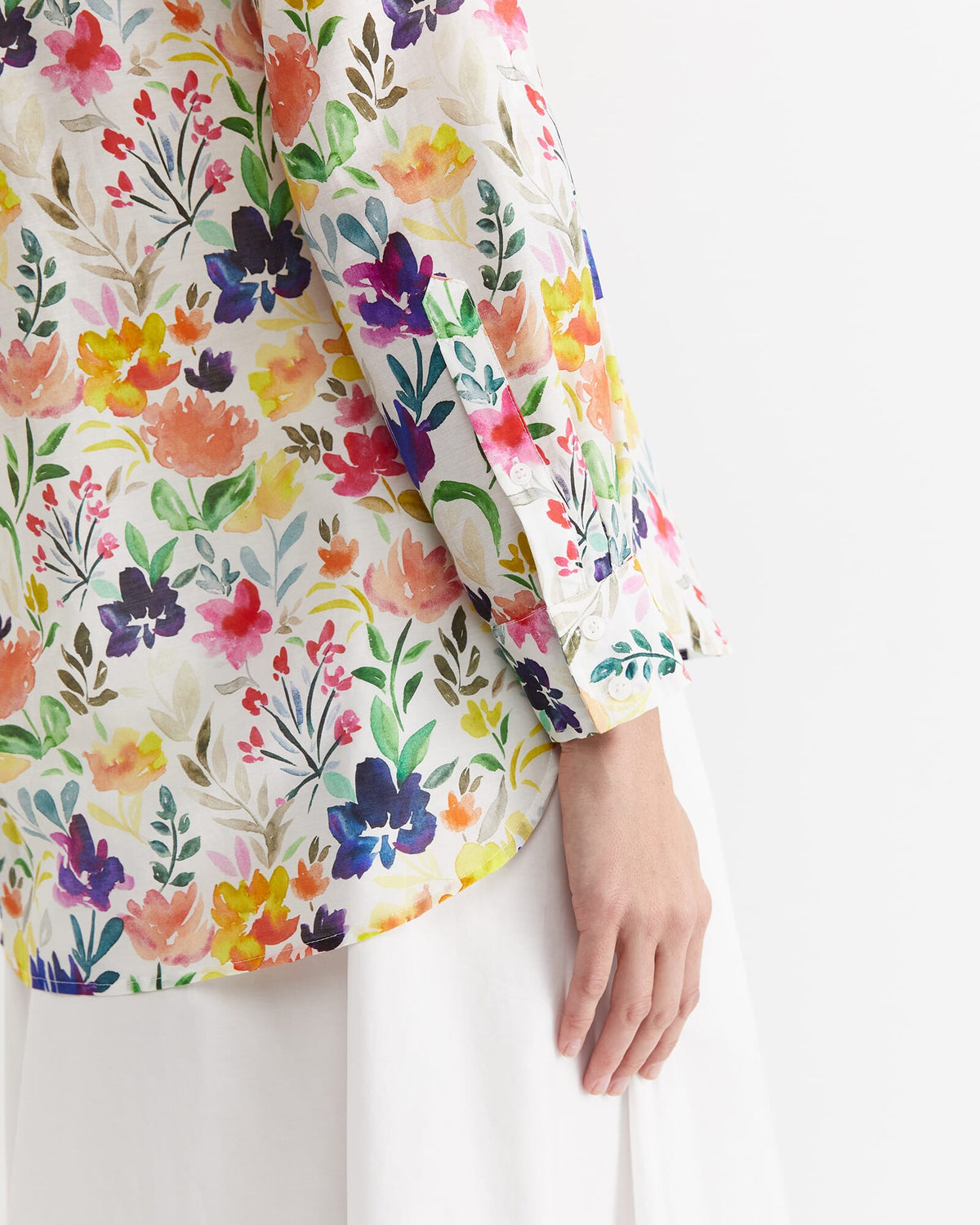 Lou Cotton Silk Shirt