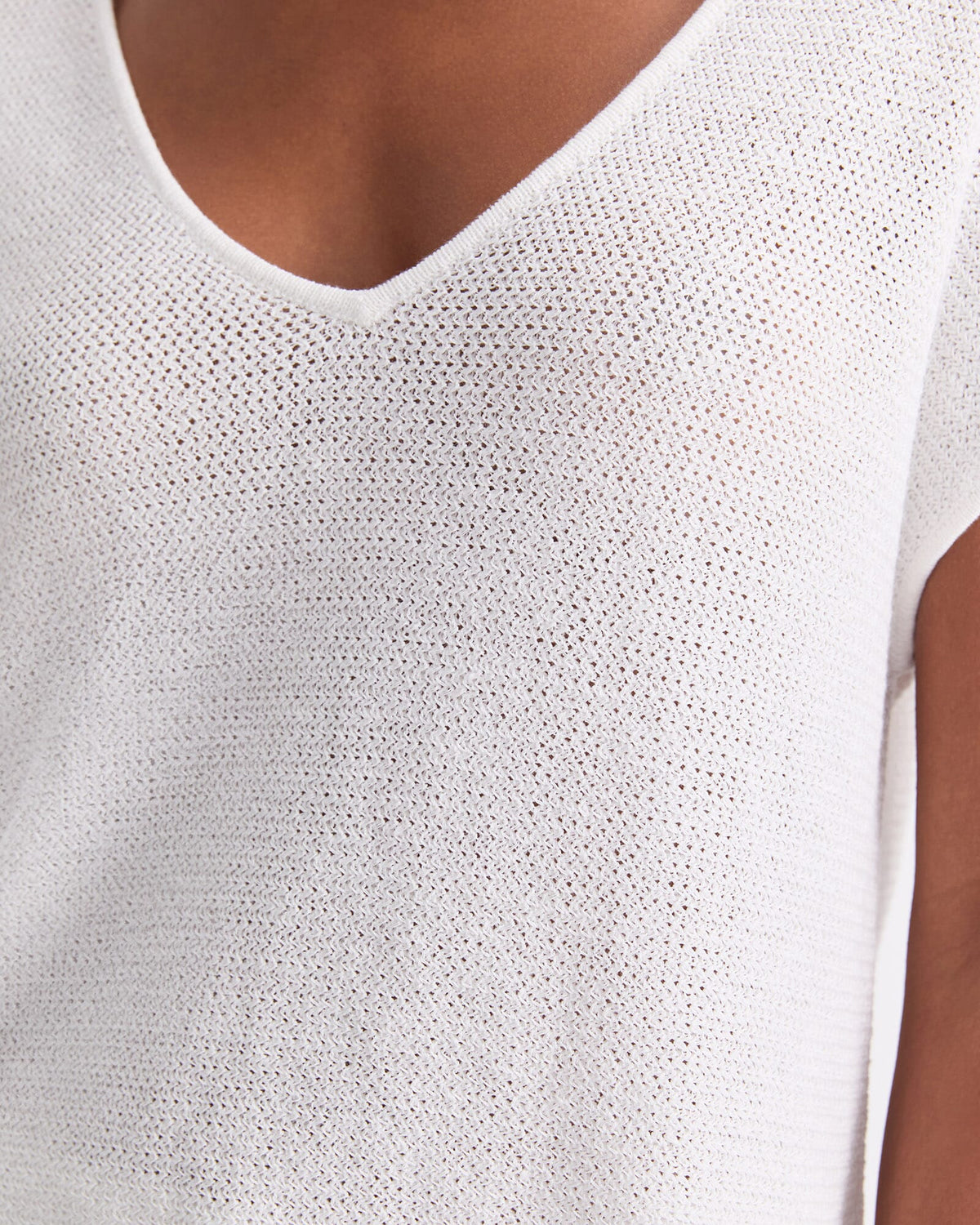 Luisa V-Neck Knit Top