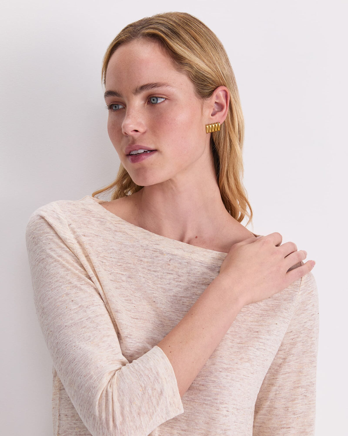 Cecile Linen Top