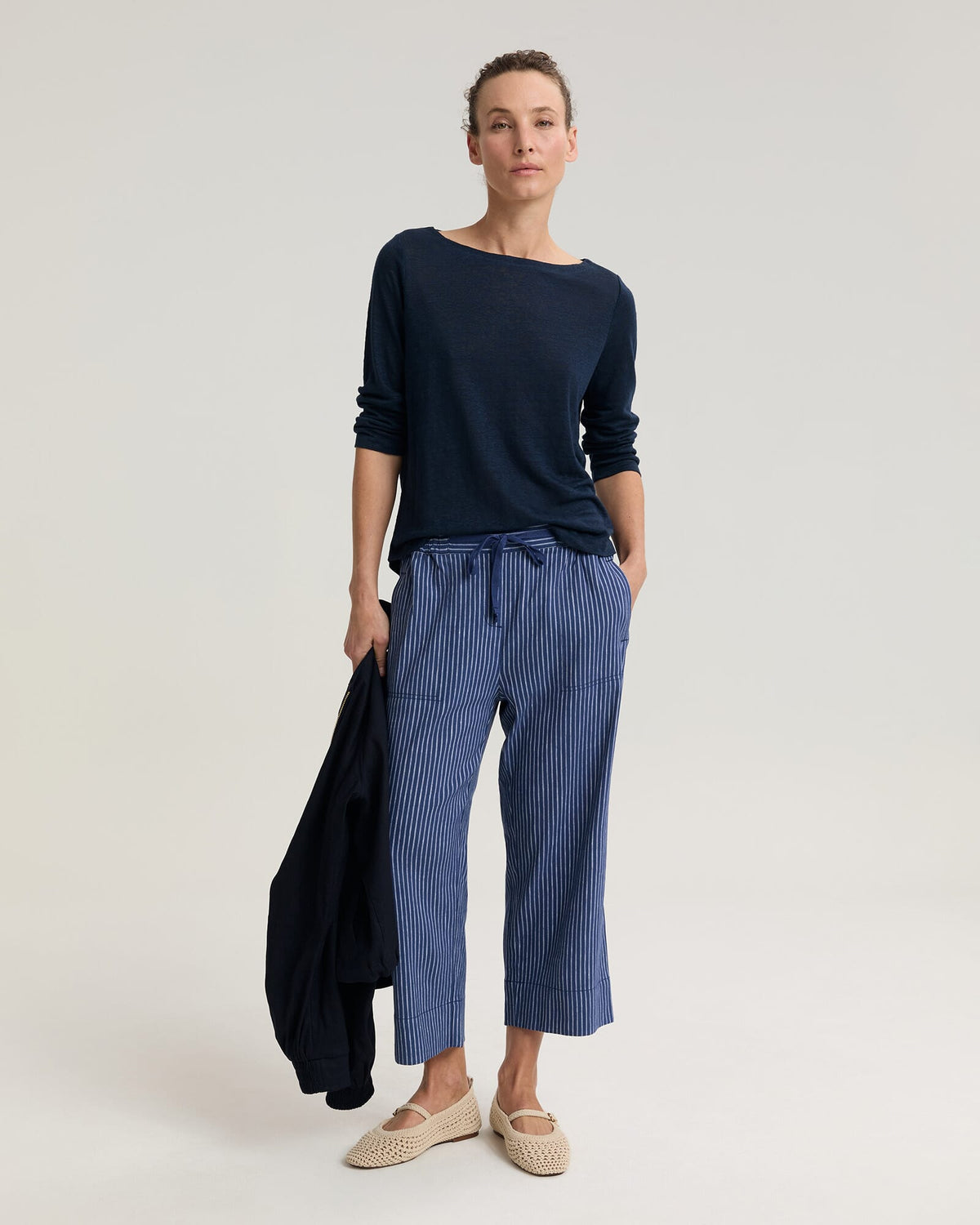 Cecile Linen Top