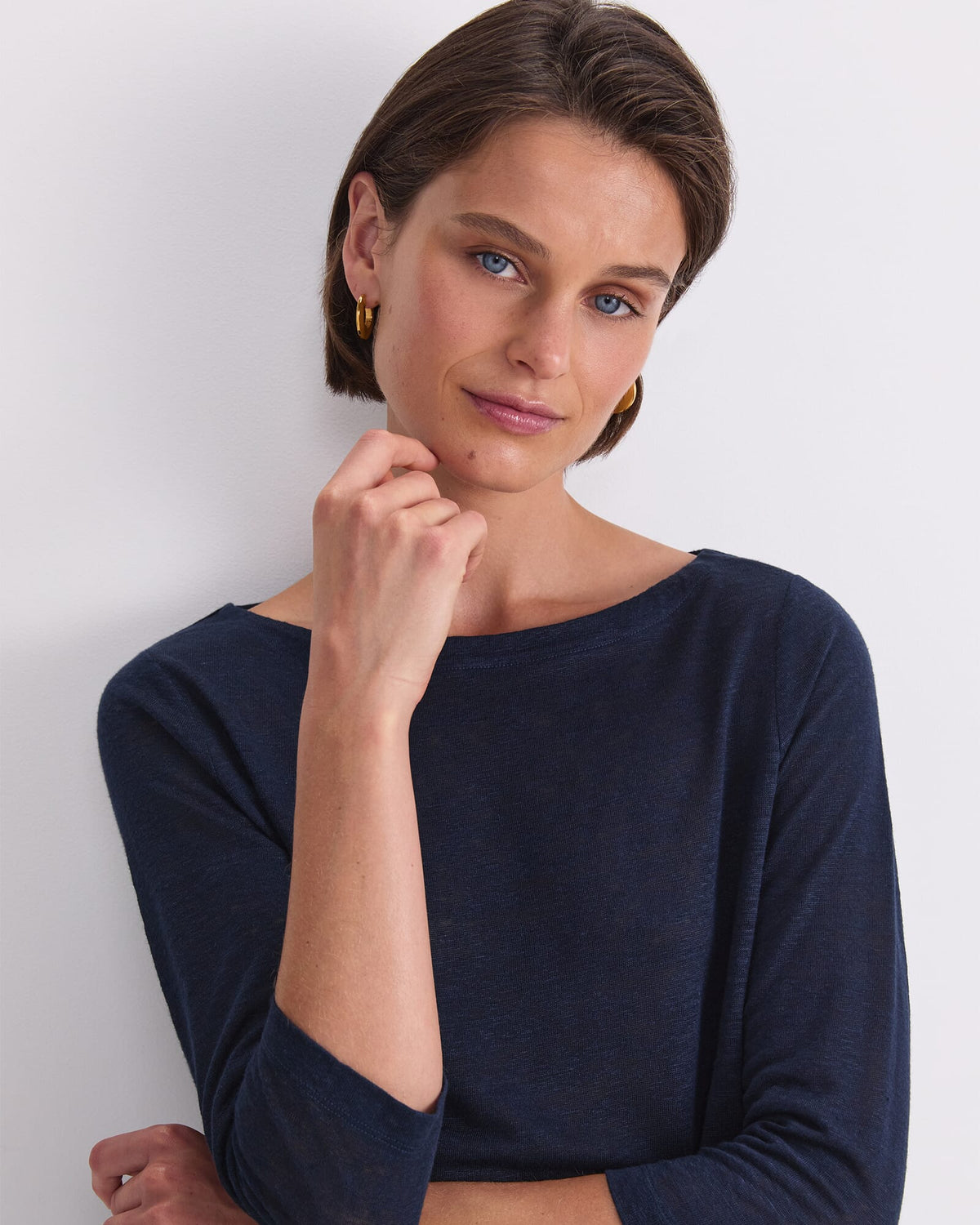 Cecile Linen Top