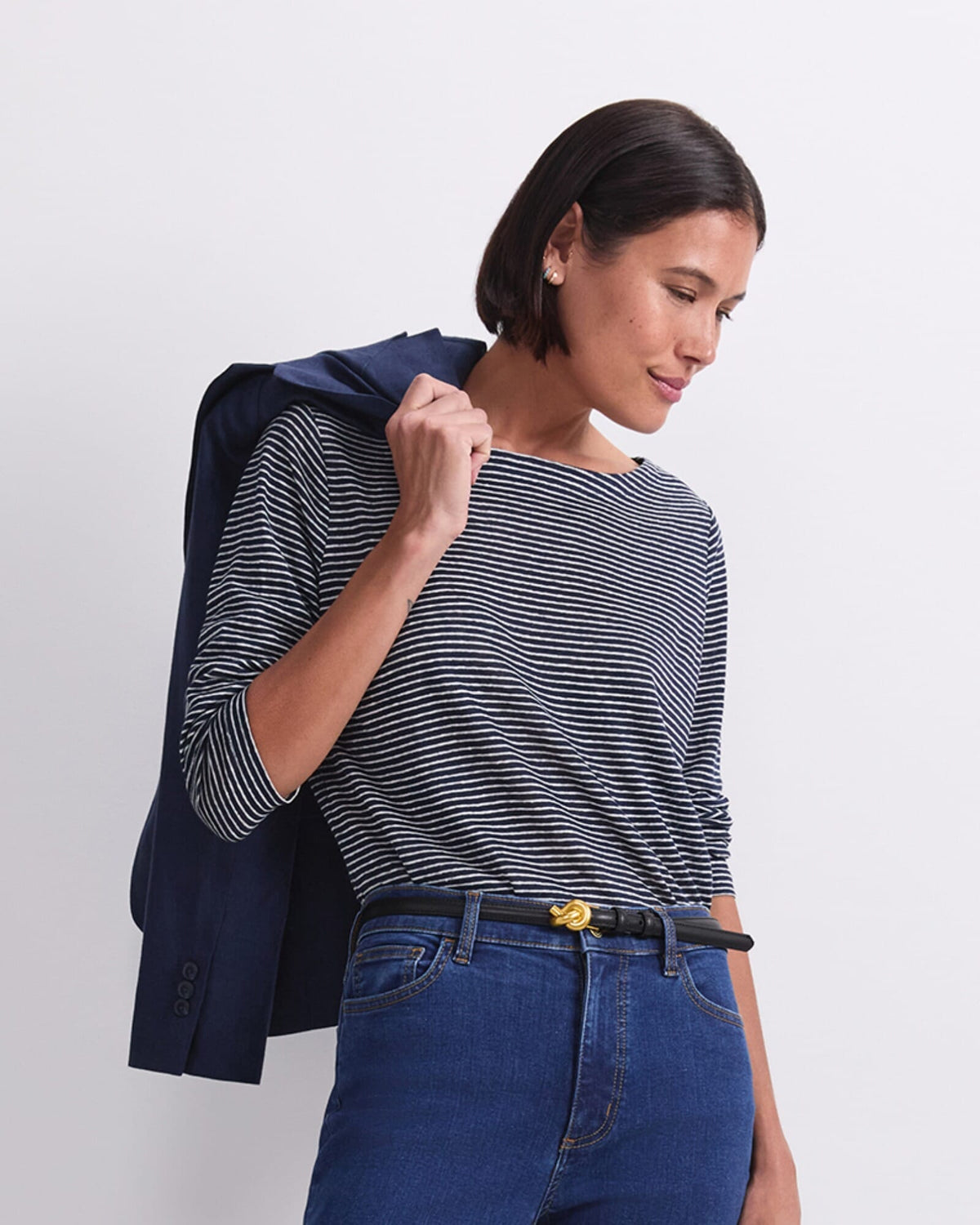 Cecile Linen Top