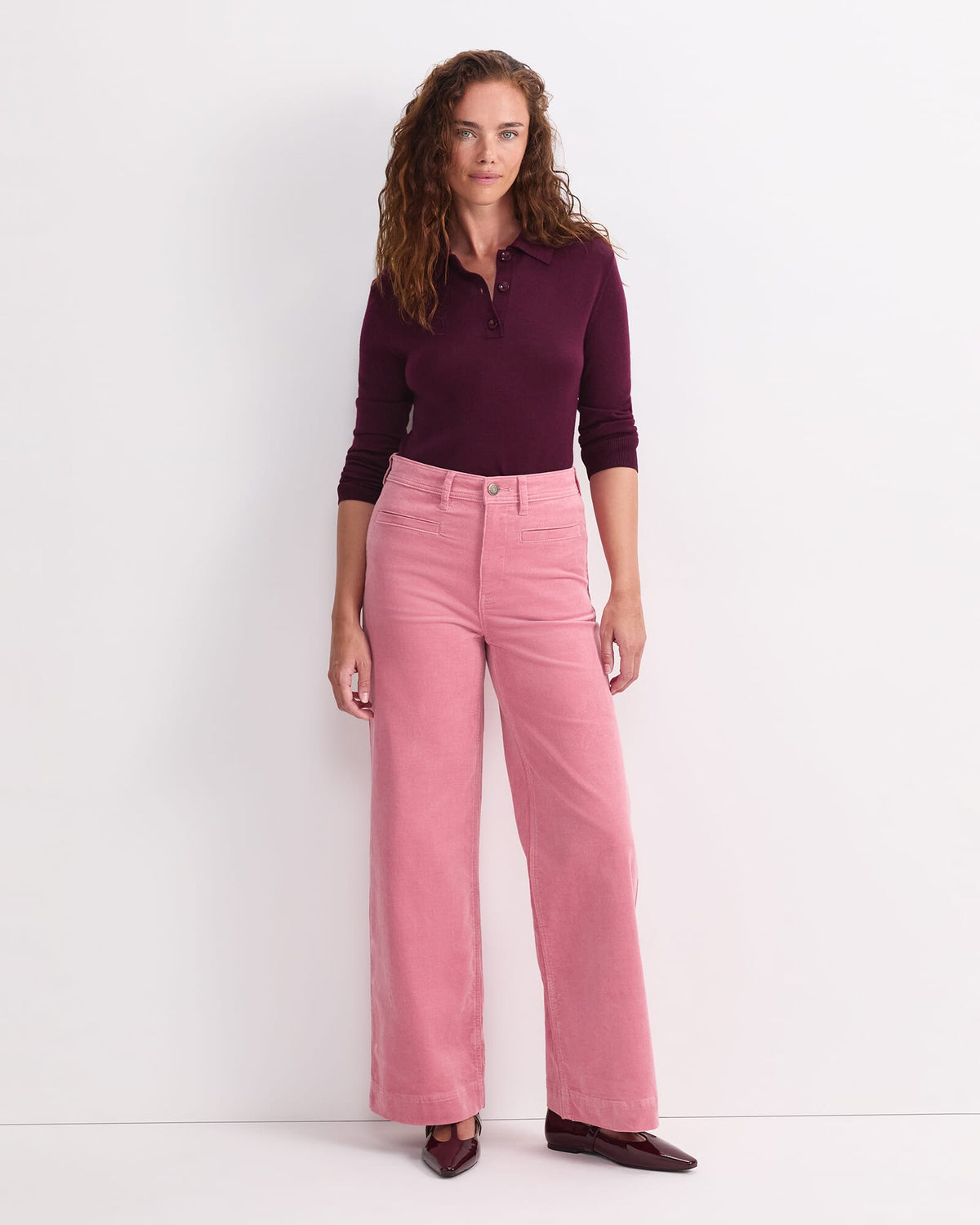 Cleo Cord Wide Leg Jean