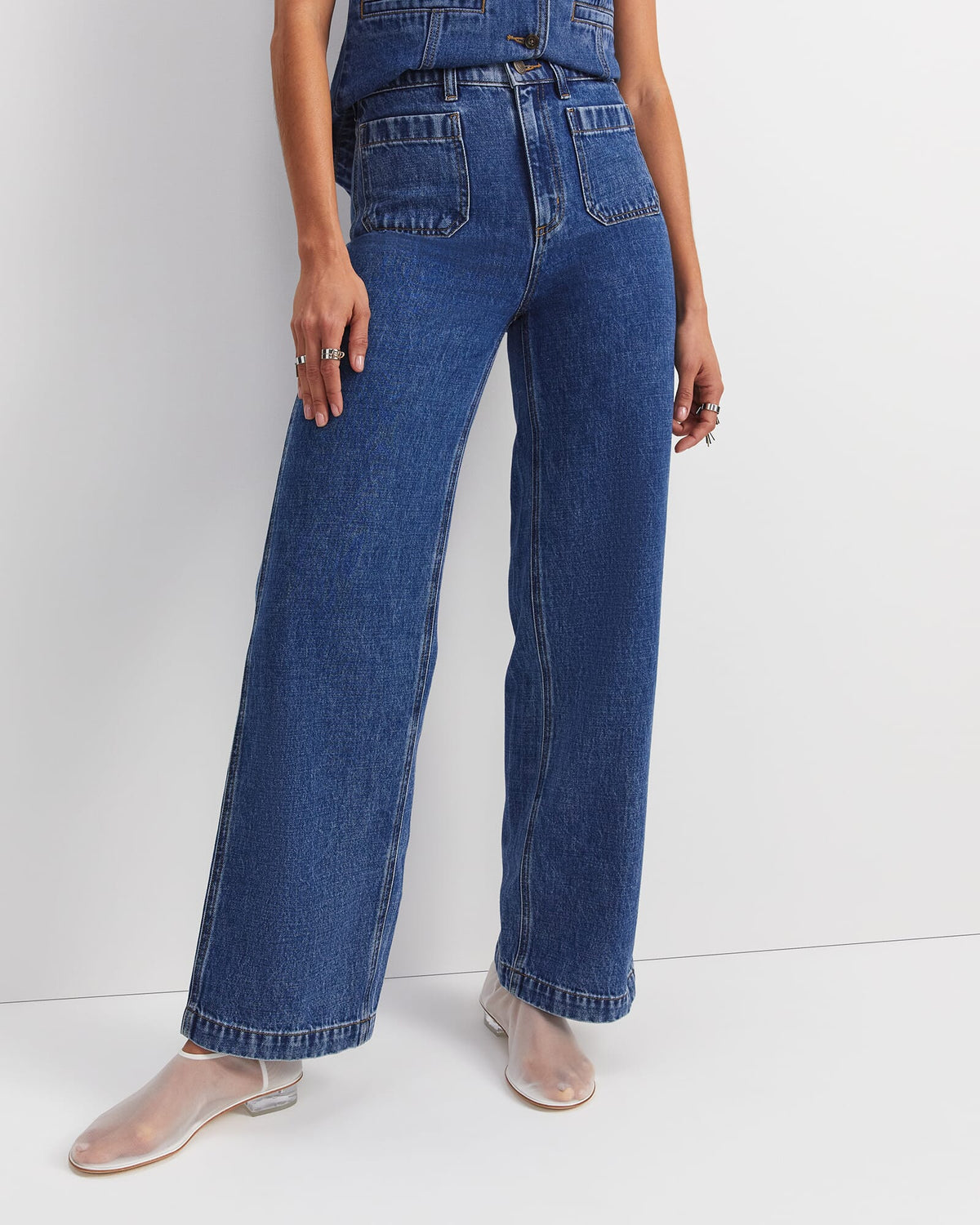 Allegra Patch Pocket Jean