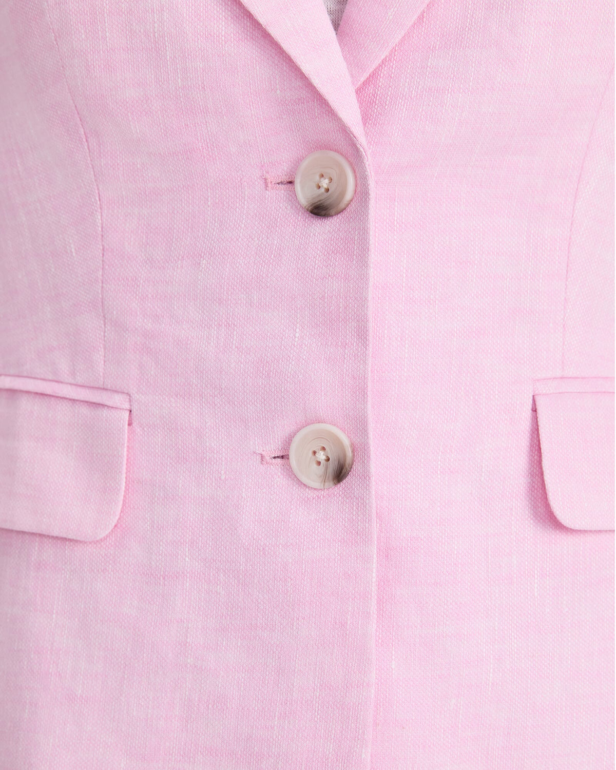 Freya Short Linen Blazer