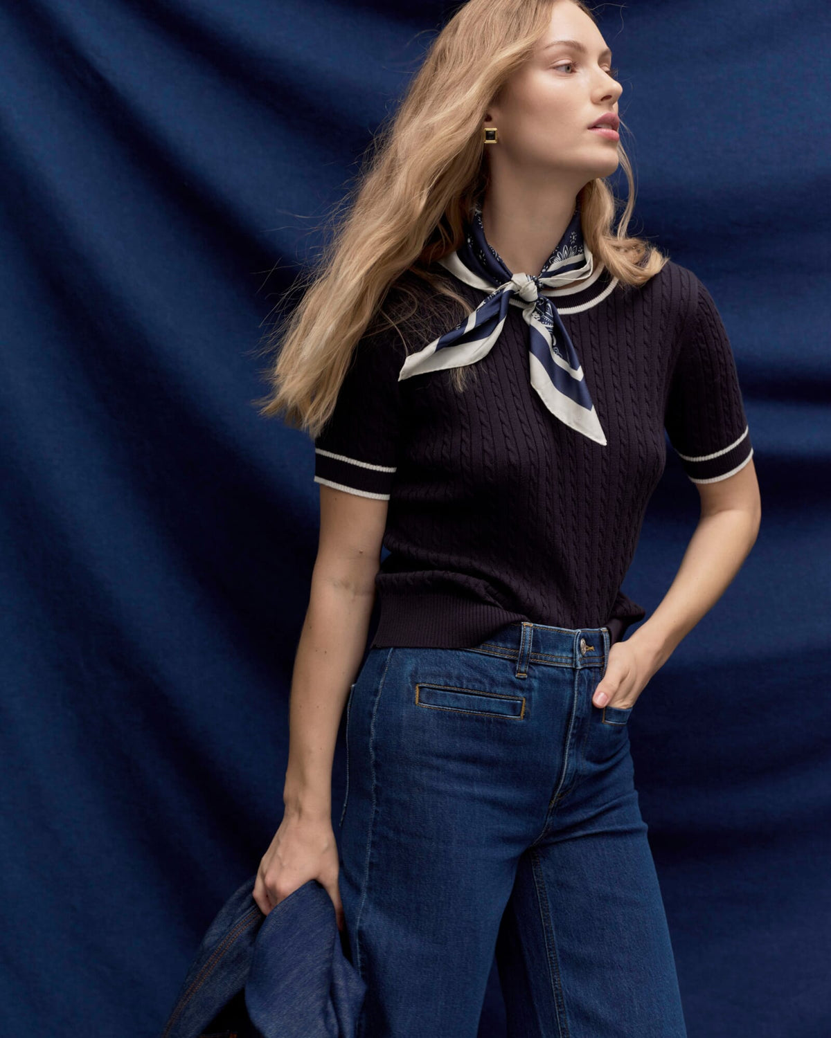 Elka Baby Cable Knit
