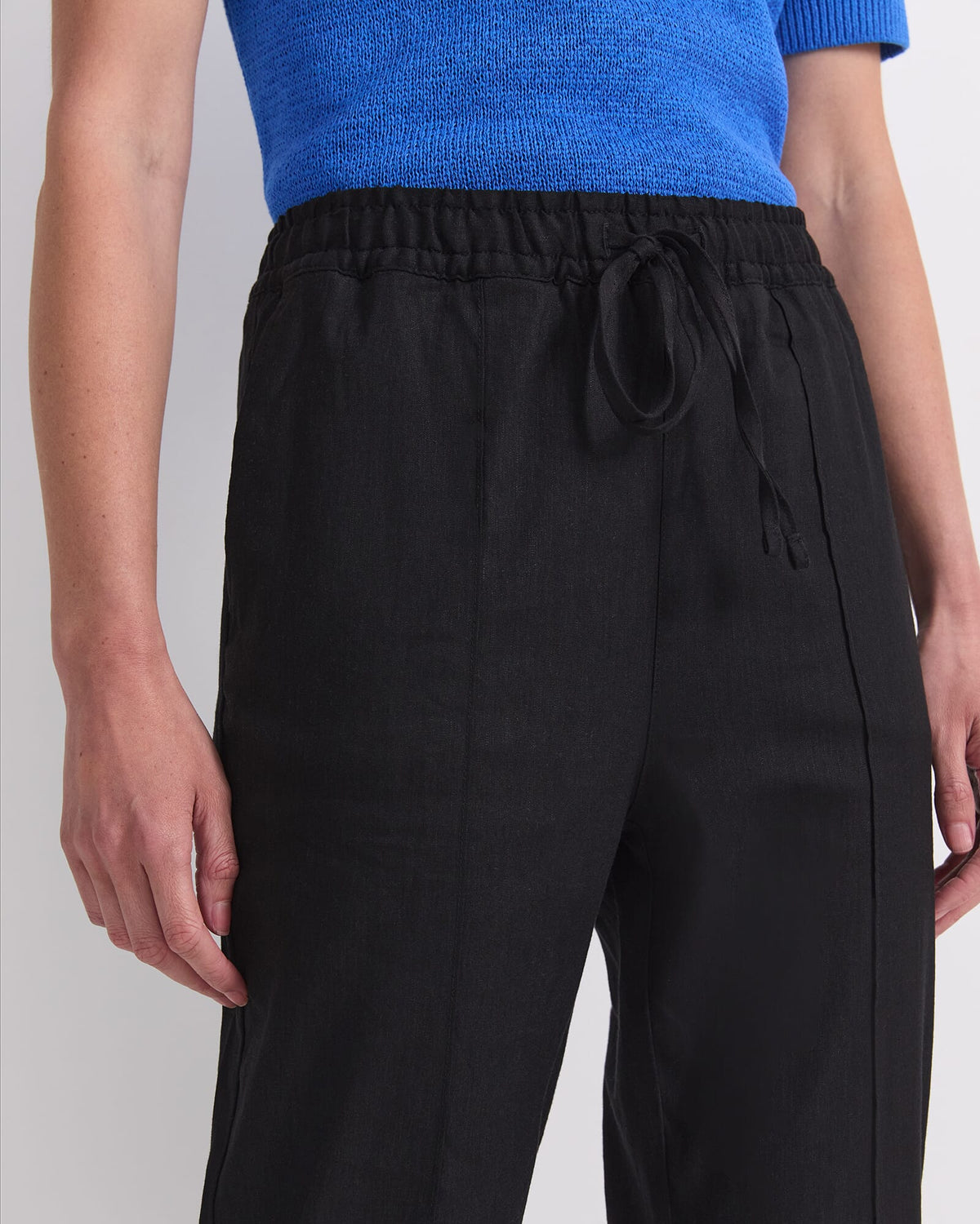 Rosa Tapered Linen Pant