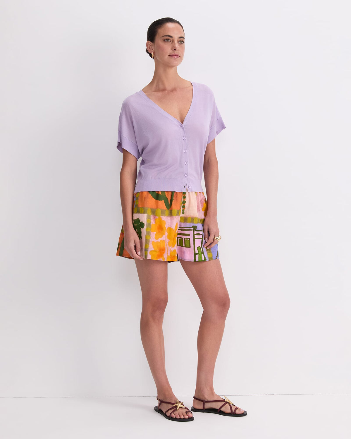 Silk Blend Reversible Knit