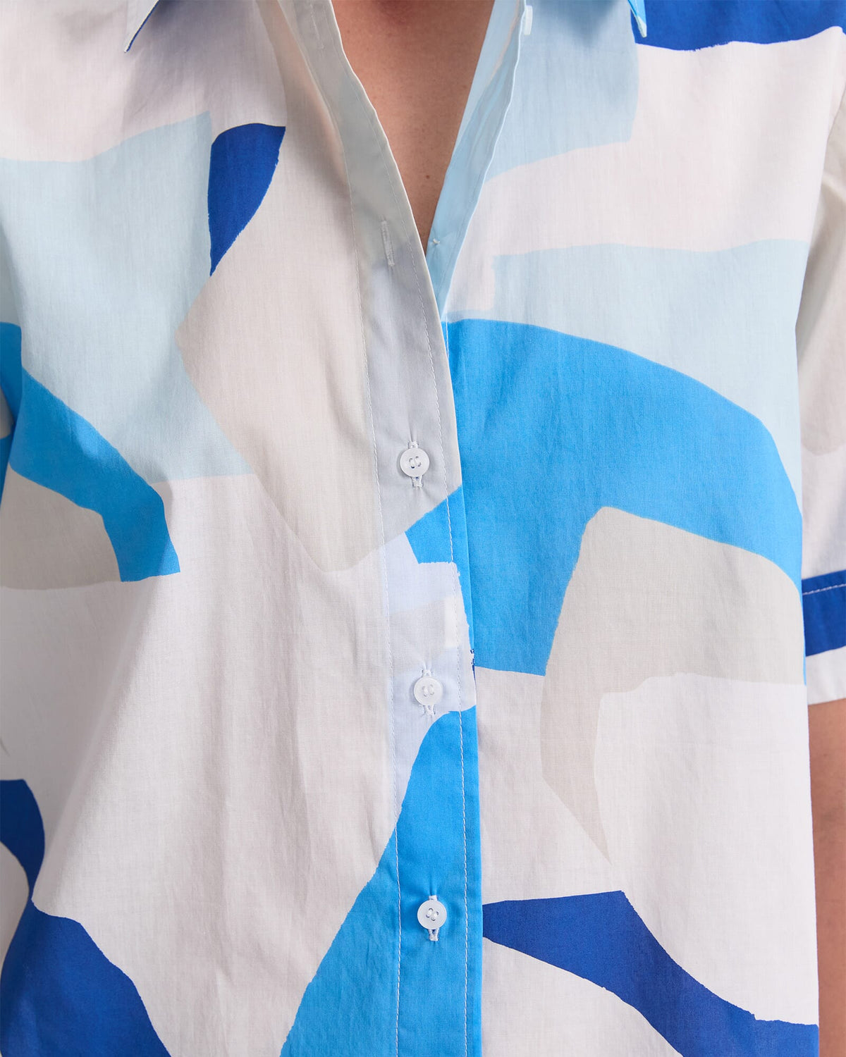 Nora Short Sleeve Lily Voile Shirt