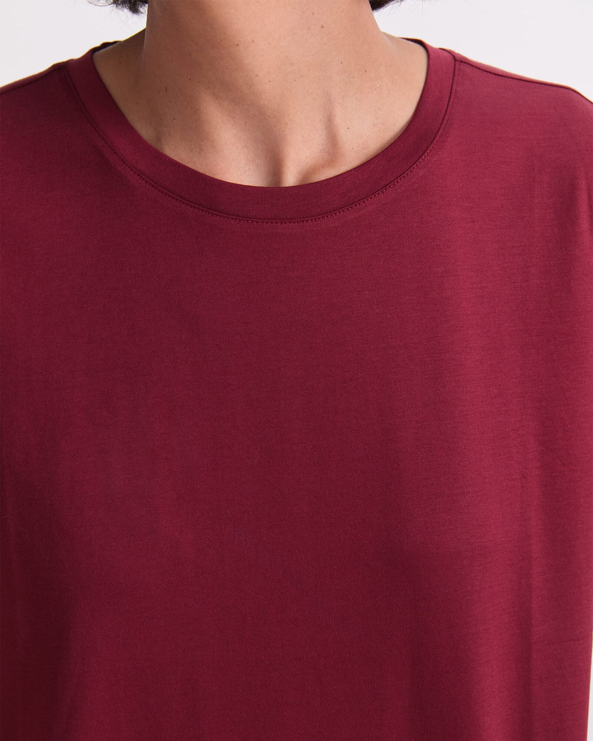 Mercerised Cotton Short Sleeve Tee