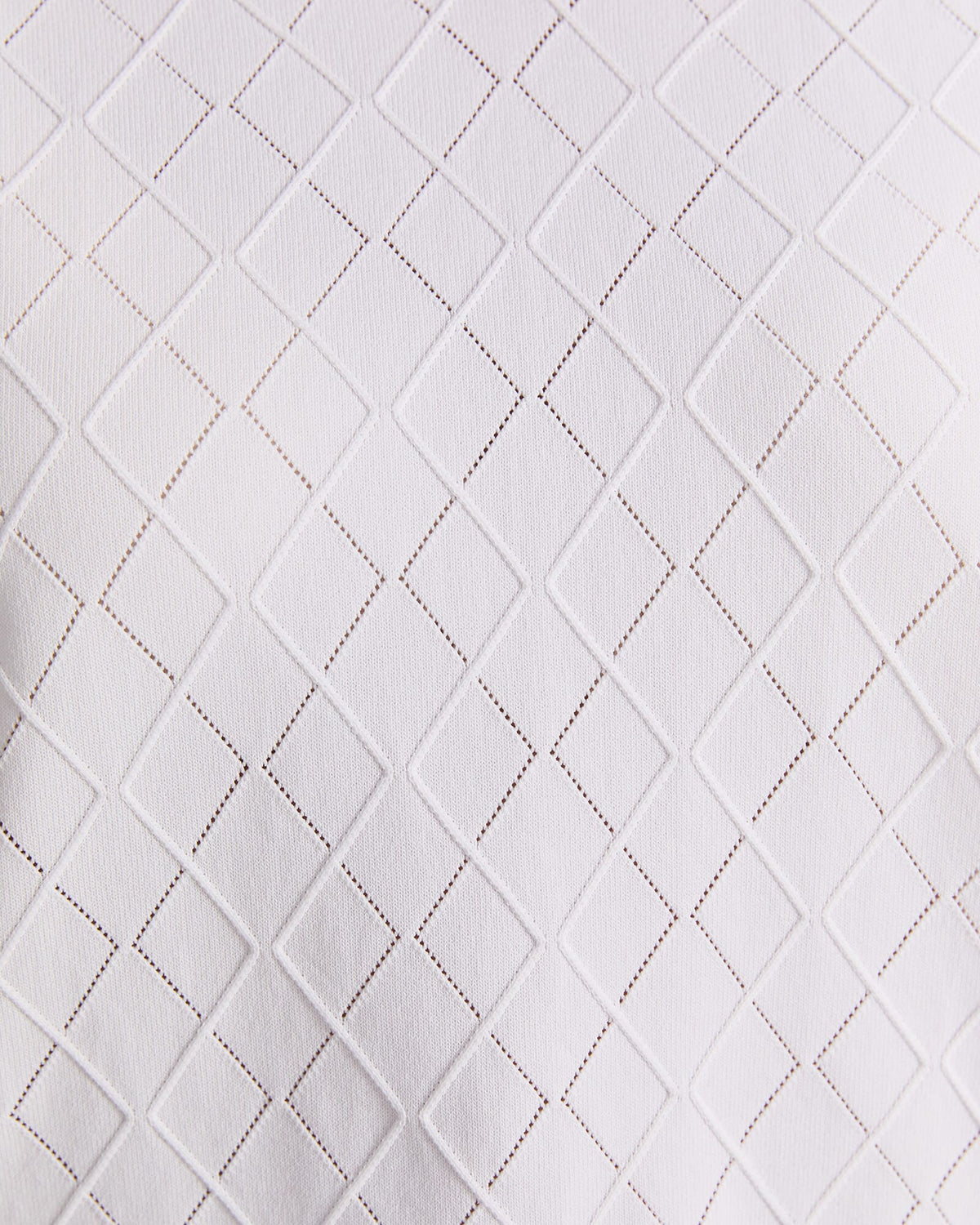 Maxine Milano Argyle Knit Top