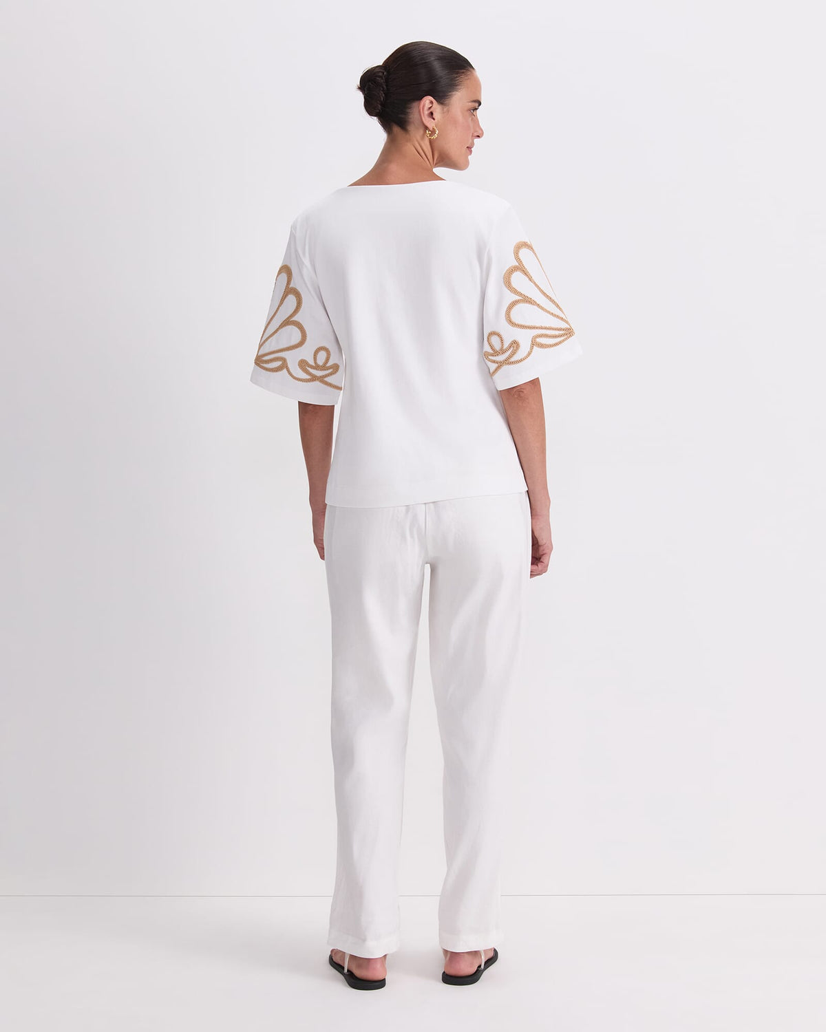 Eliza Embroidery Top