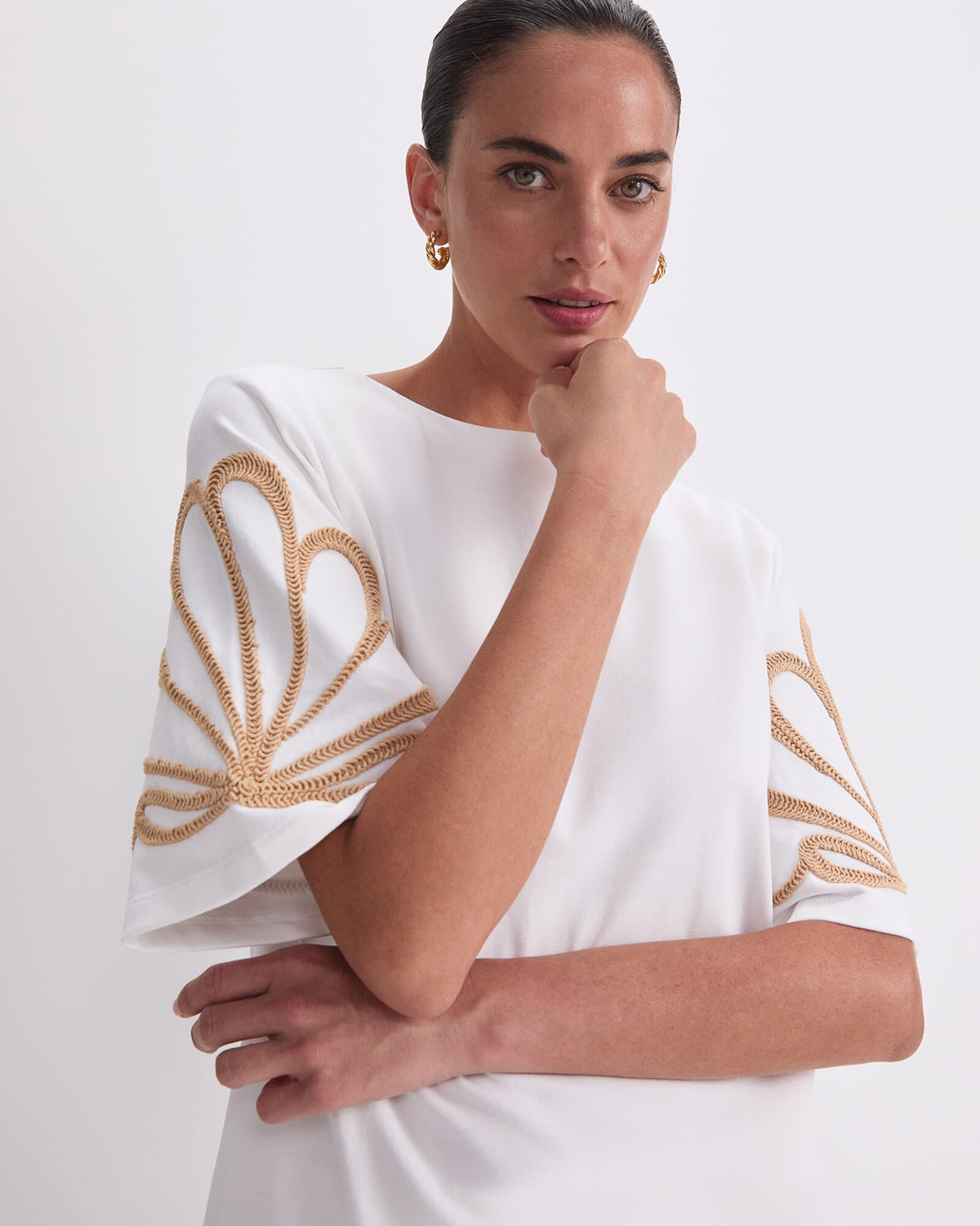 Eliza Embroidery Top