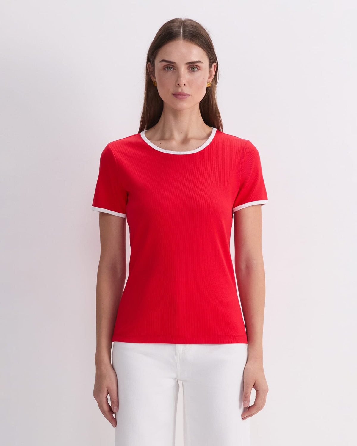 Staple Cotton Blend Tee