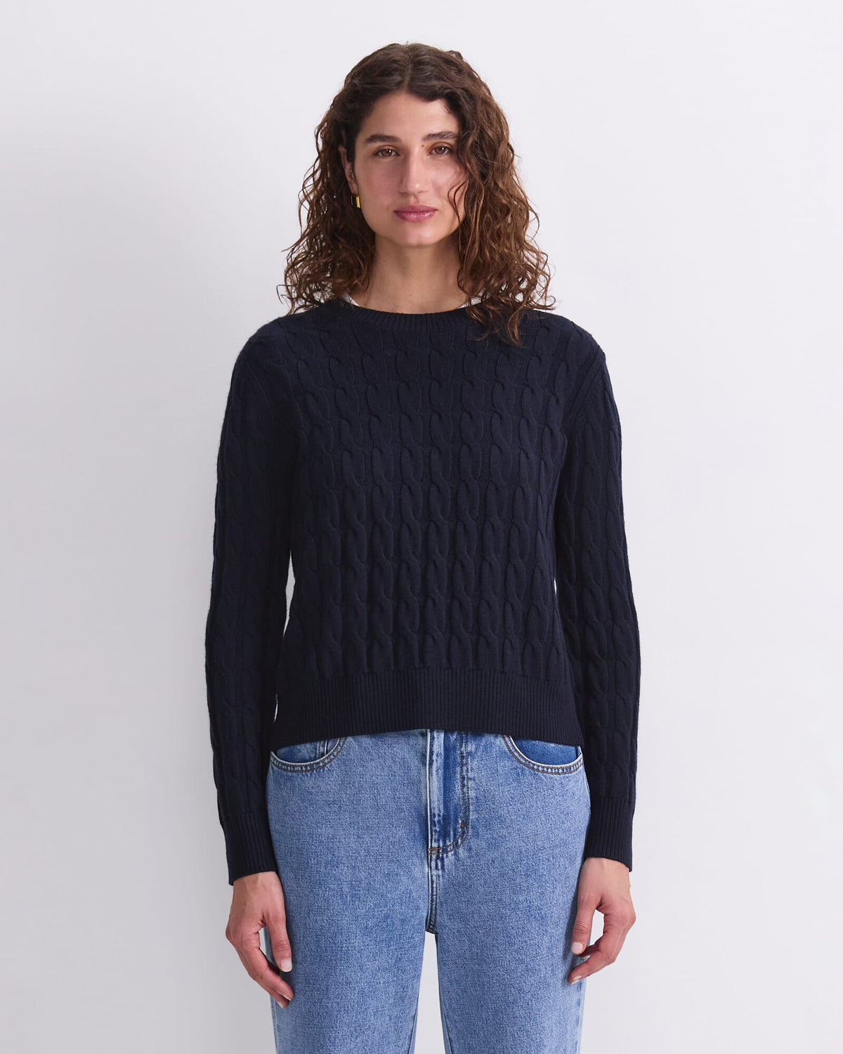Merino Cable Sweater