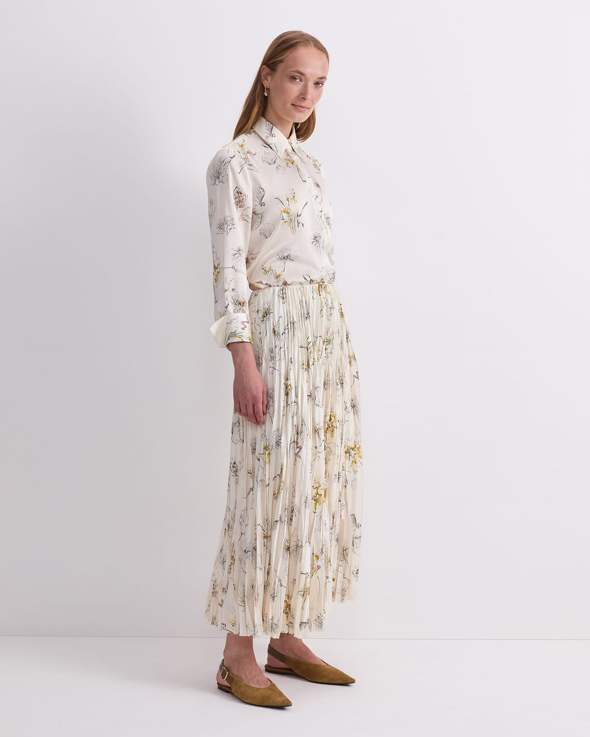 Yara Pleated Skirt