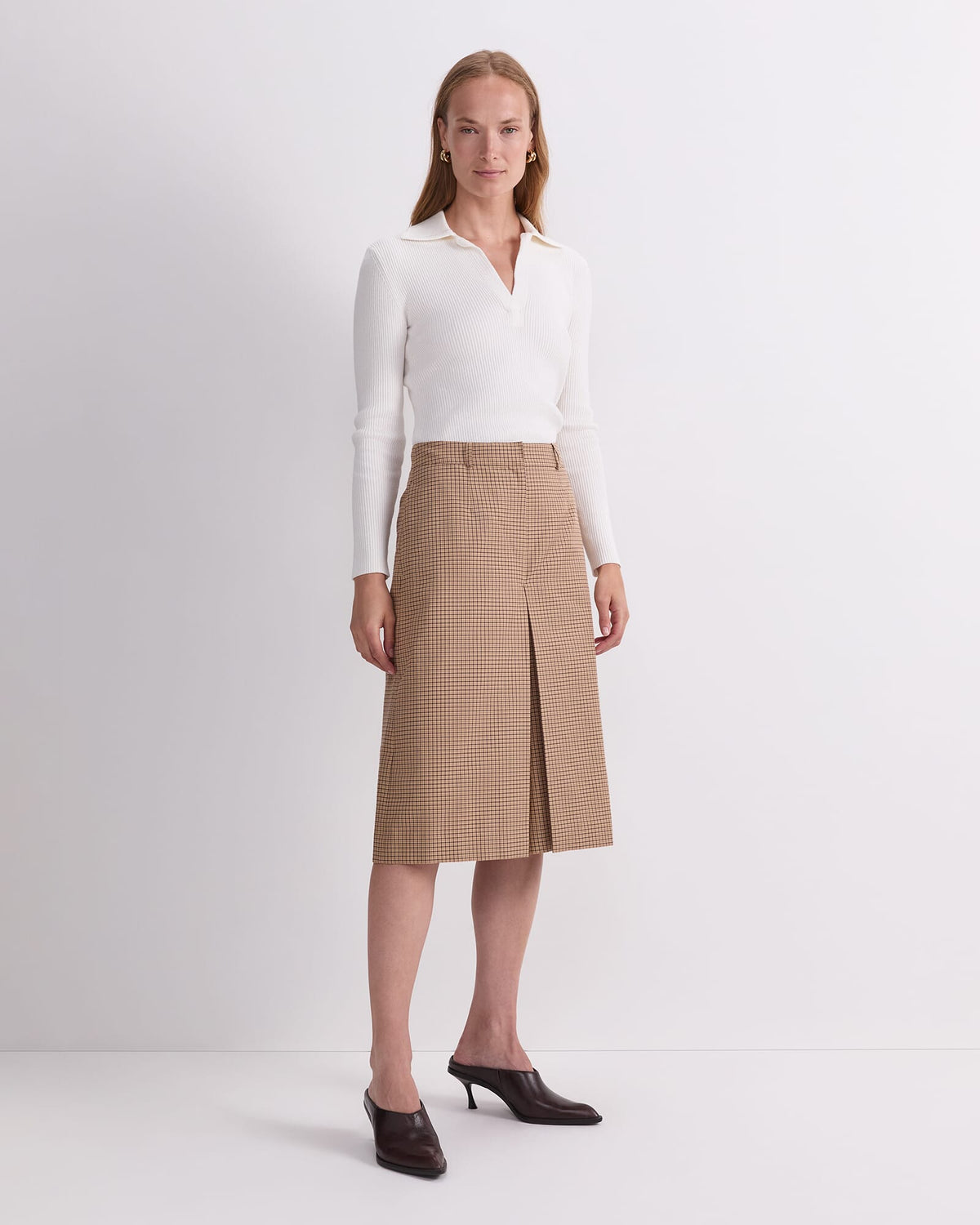 Audrey Check Culotte