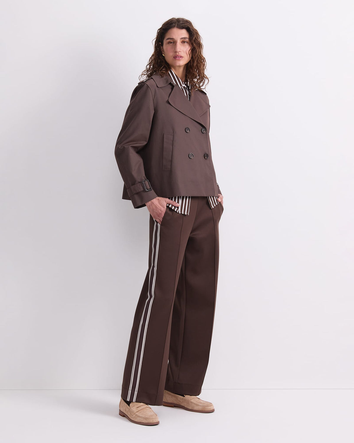 Audrey Crop Trench