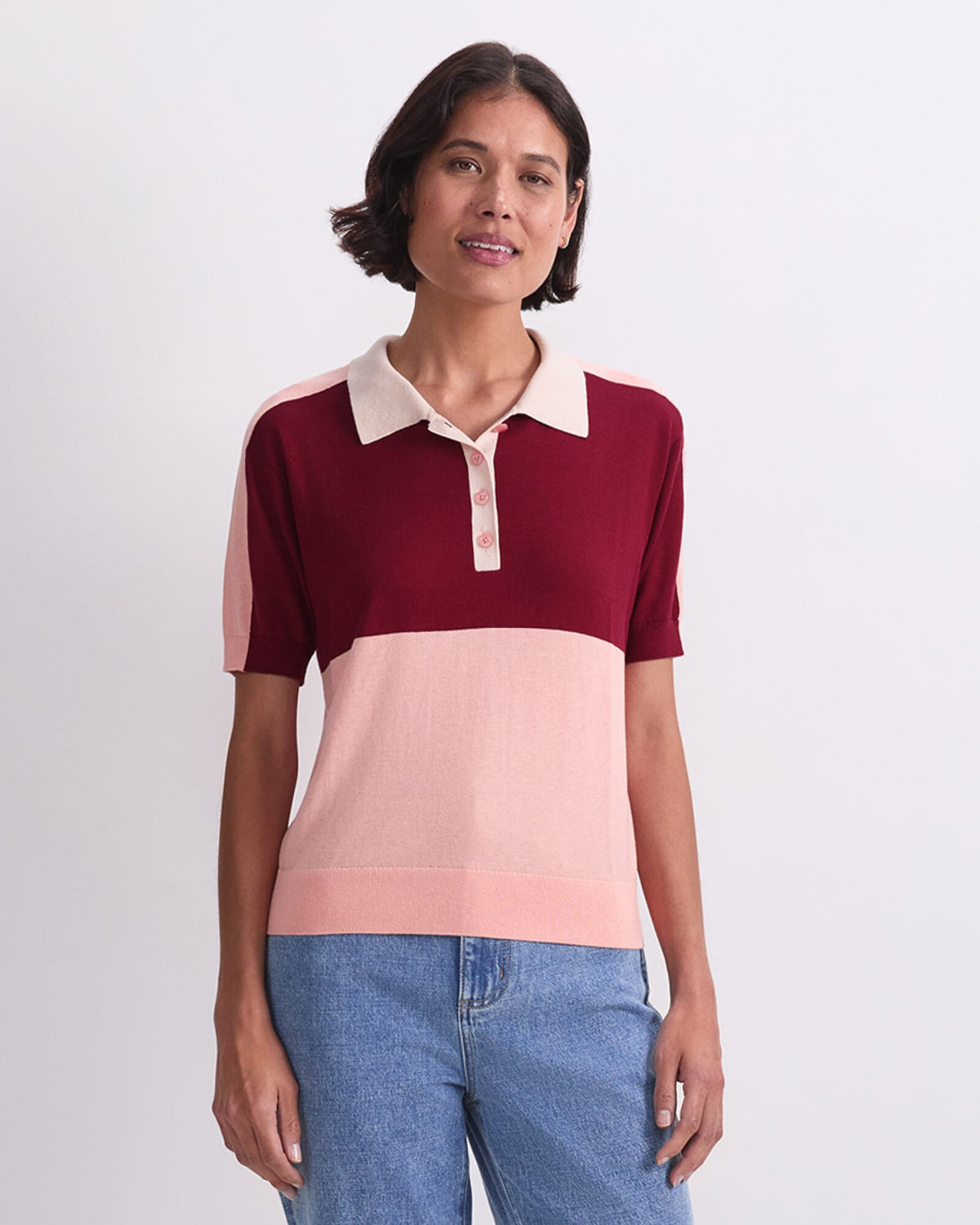 Alphine Cotton Silk Polo