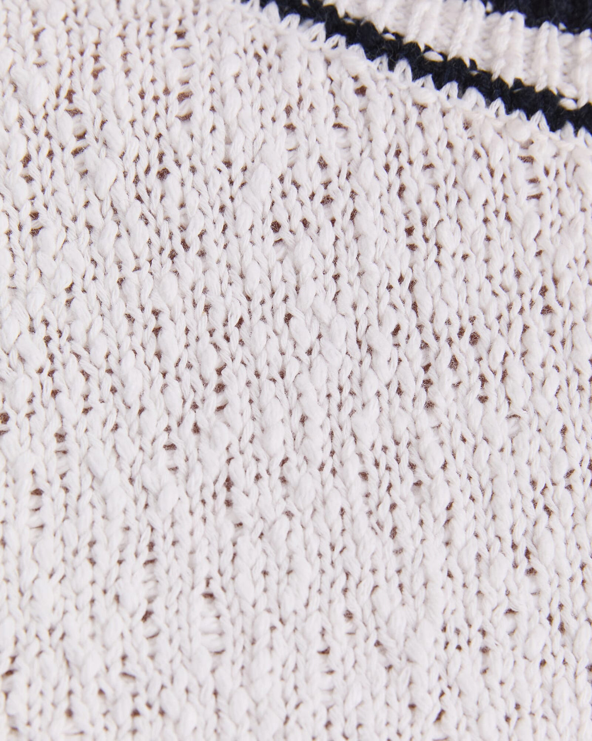 Cotton Crew Neck Knit