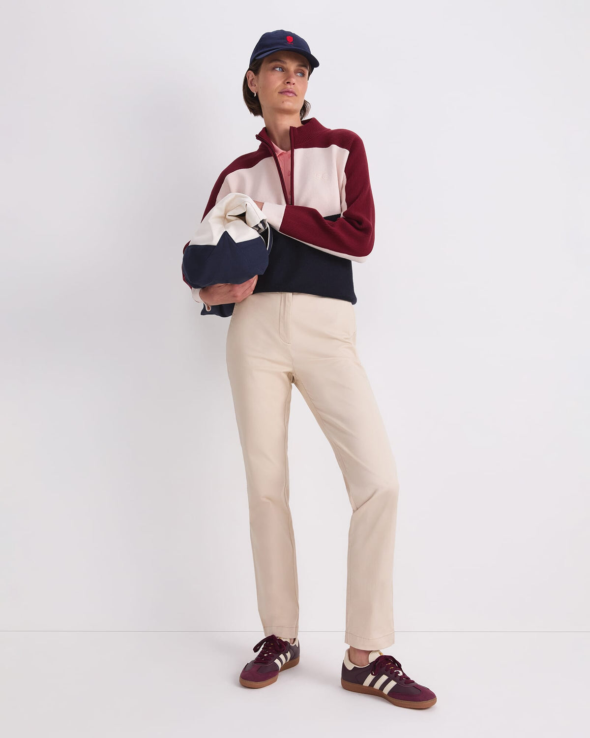 Club Sport Half Zip Knit