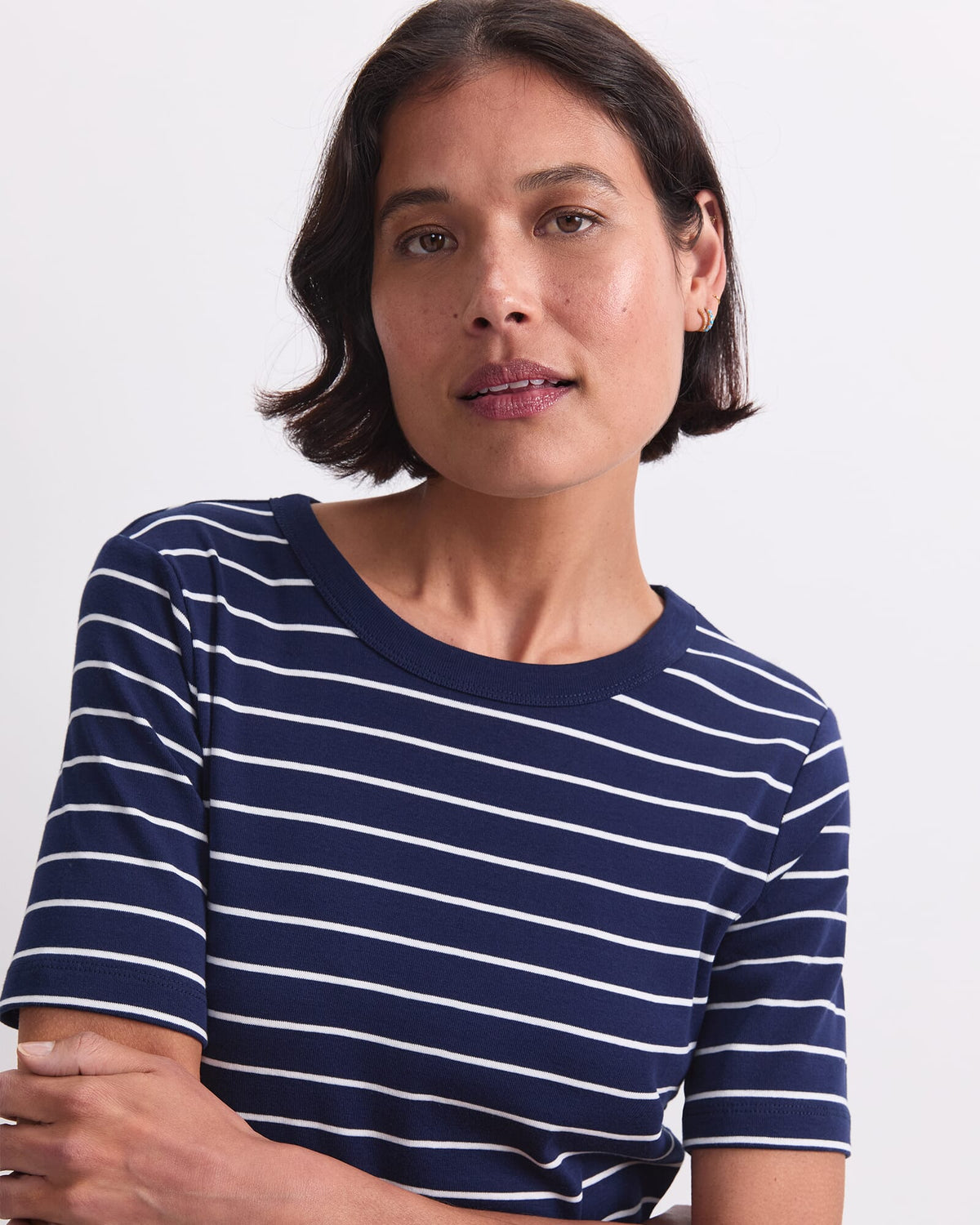 Heidi Stripe Short Sleeve Tee