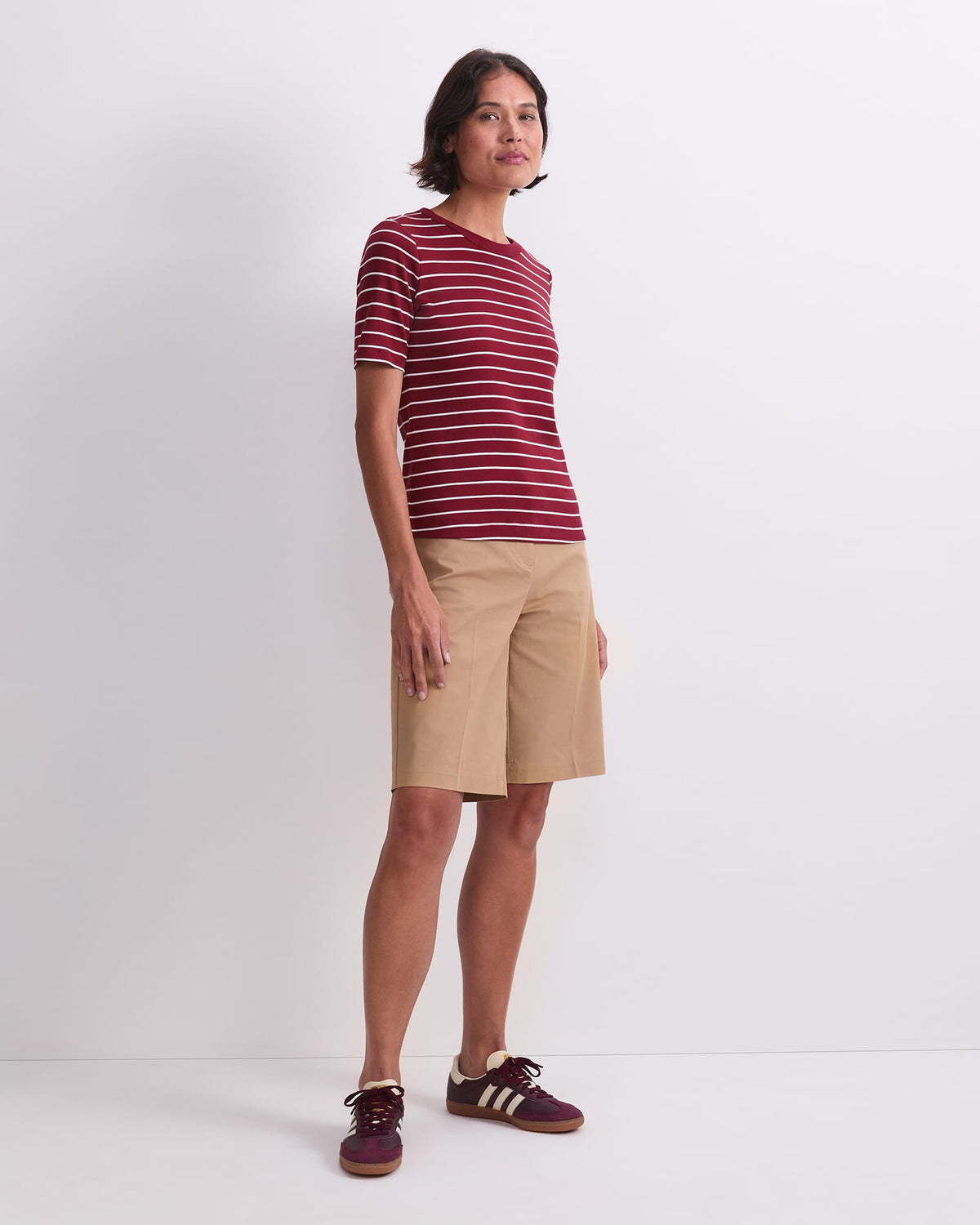 Heidi Stripe Short Sleeve Tee