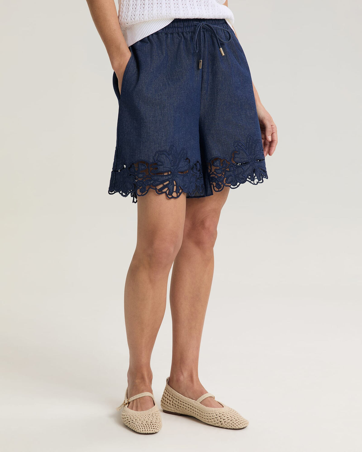 Paloma Chambray Short