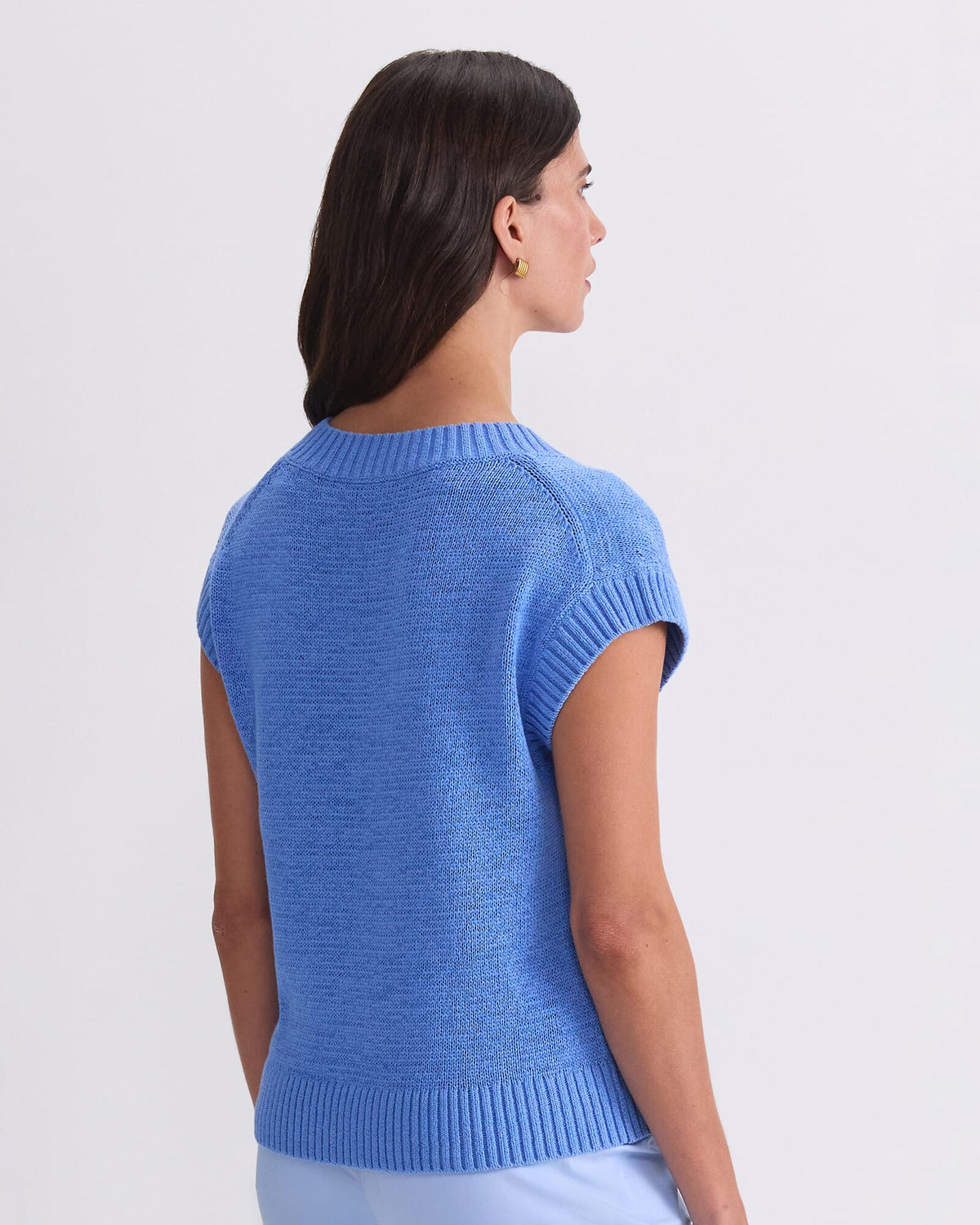Josie Tape Yarn V-Neck Tank