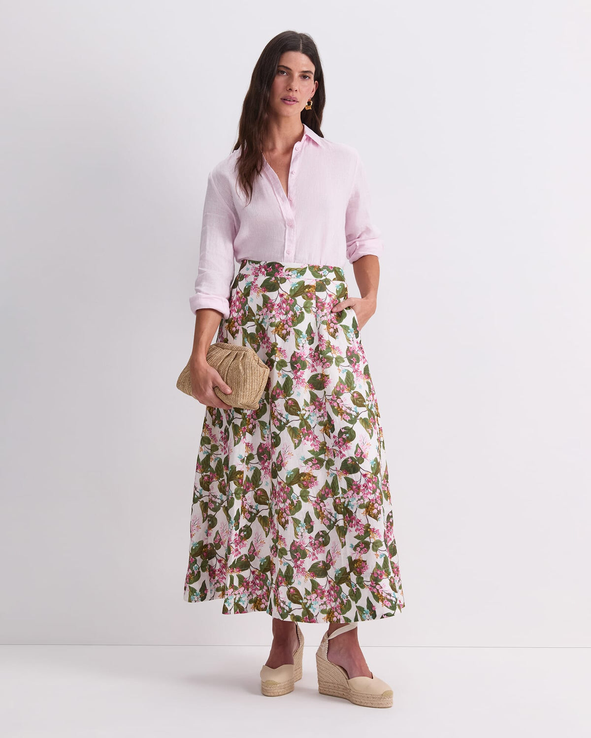 Osterley Linen Liberty Skirt