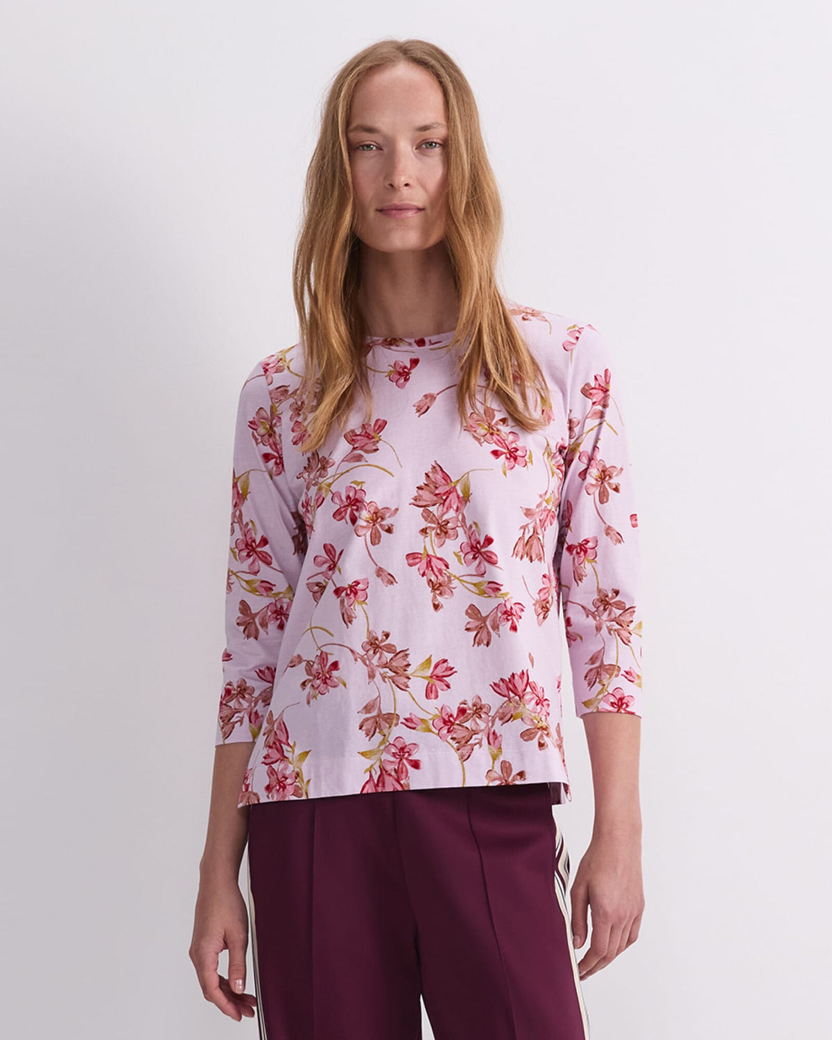 Floral Mercerised Tee