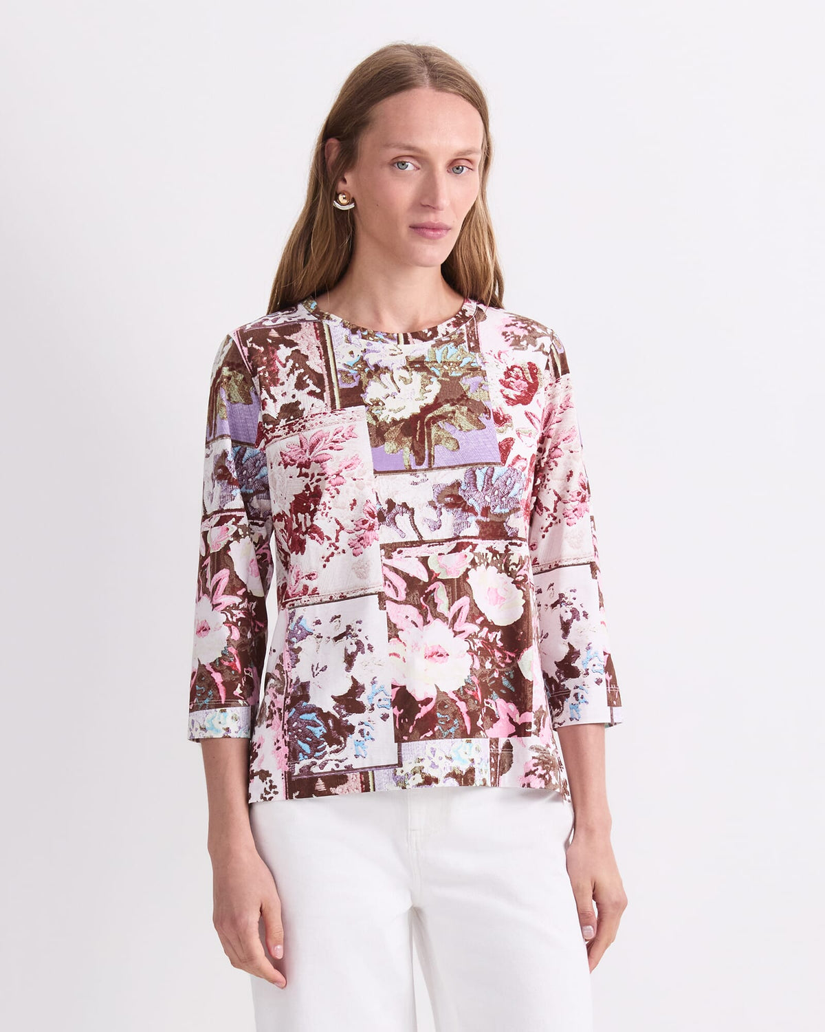 Tapestry Print Mercerised Tee
