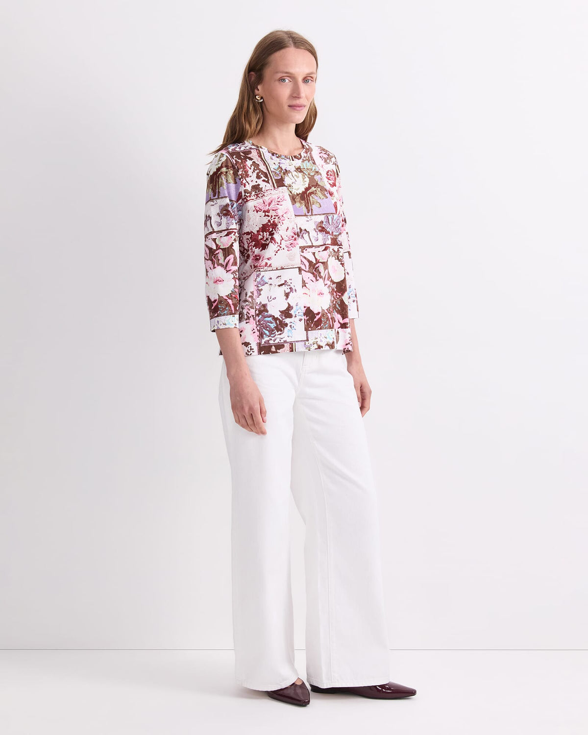 Tapestry Print Mercerised Tee