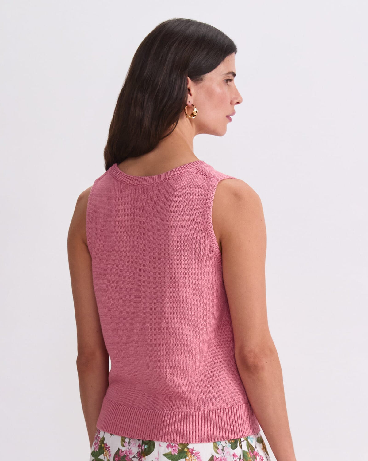 Linen Blend Singlet