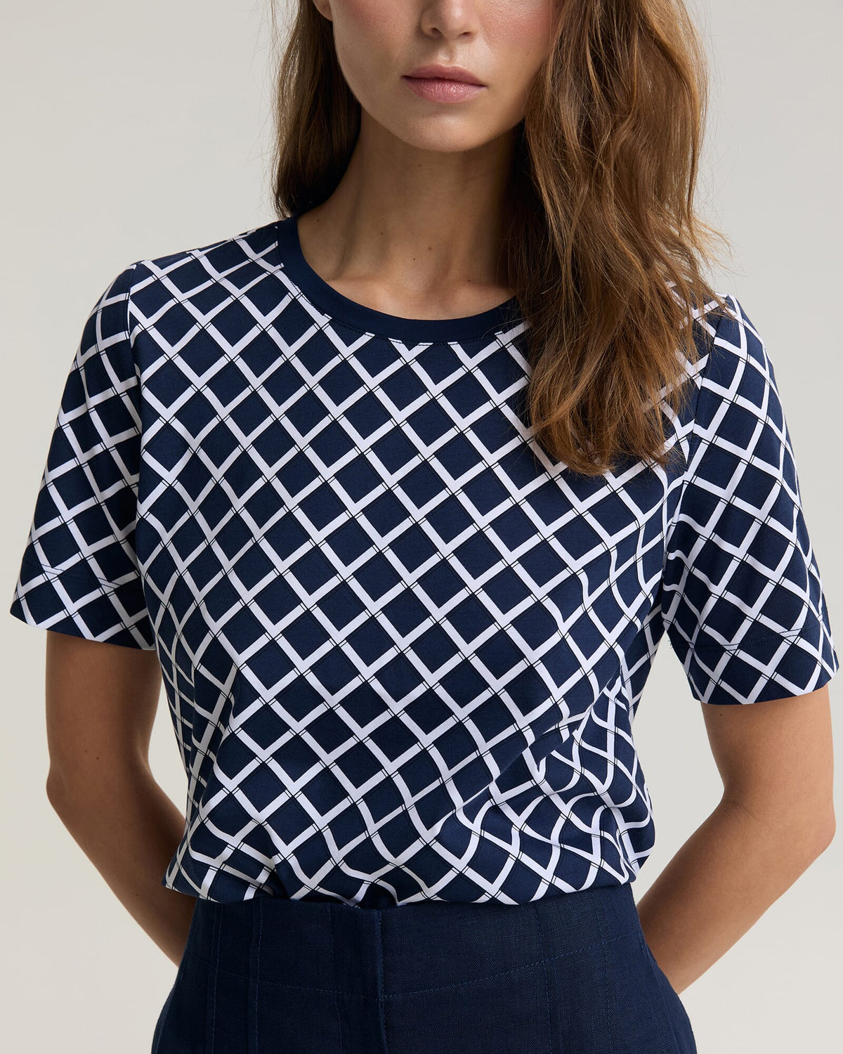 Geo Print Merc Tee