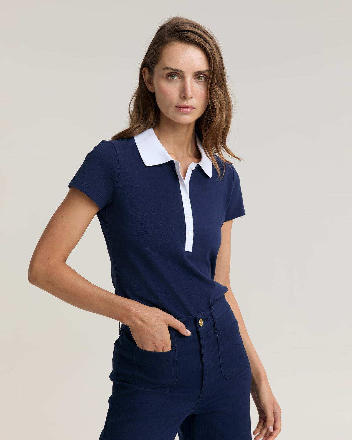 Florence Contrast Polo