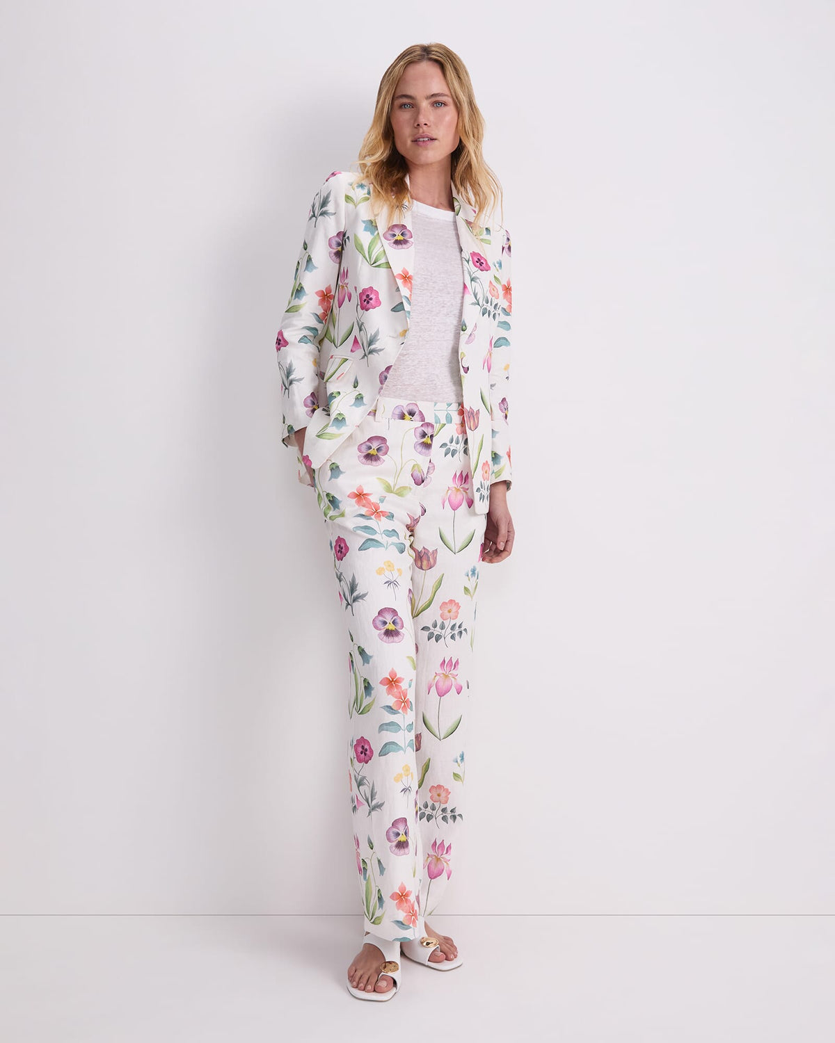 Floral Majesty Liberty Blazer