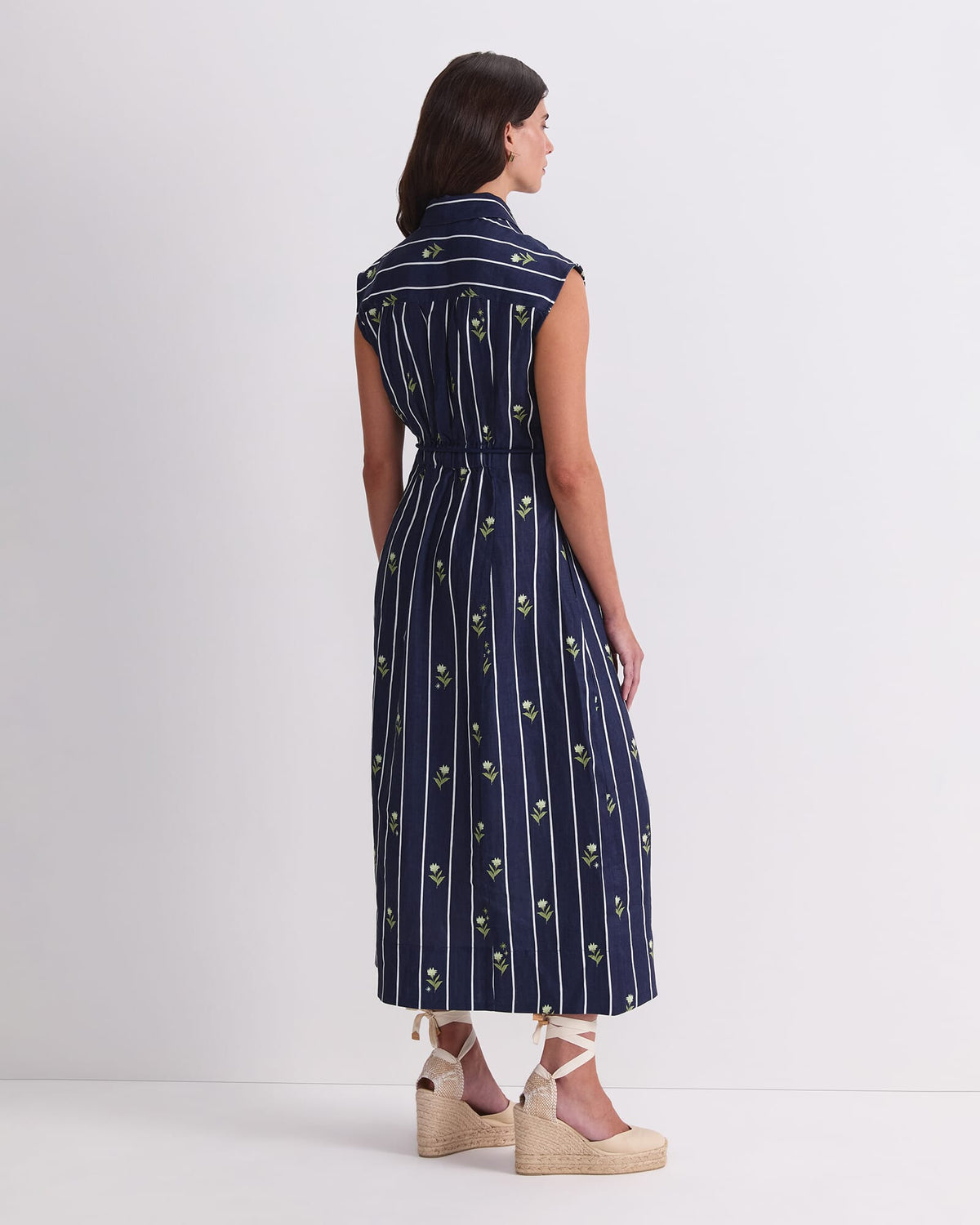 Hampton Stripe Shirt Dress