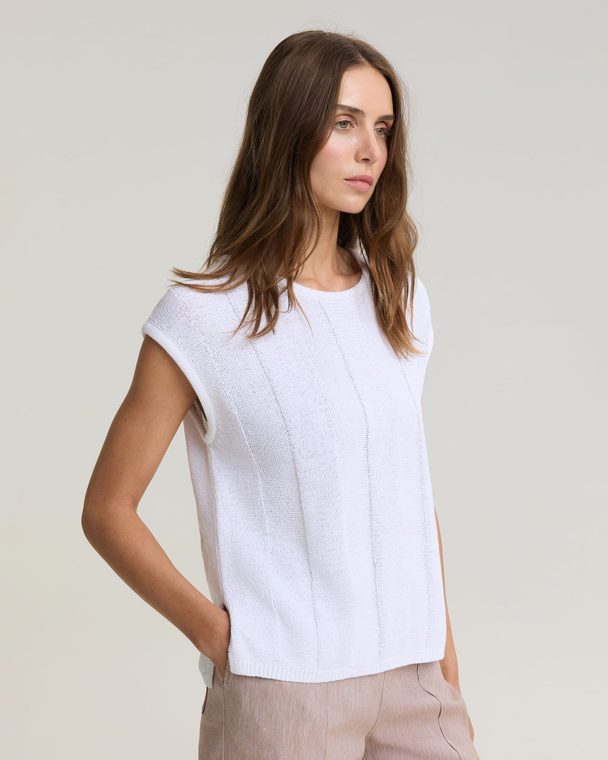Josie Side Split Knit