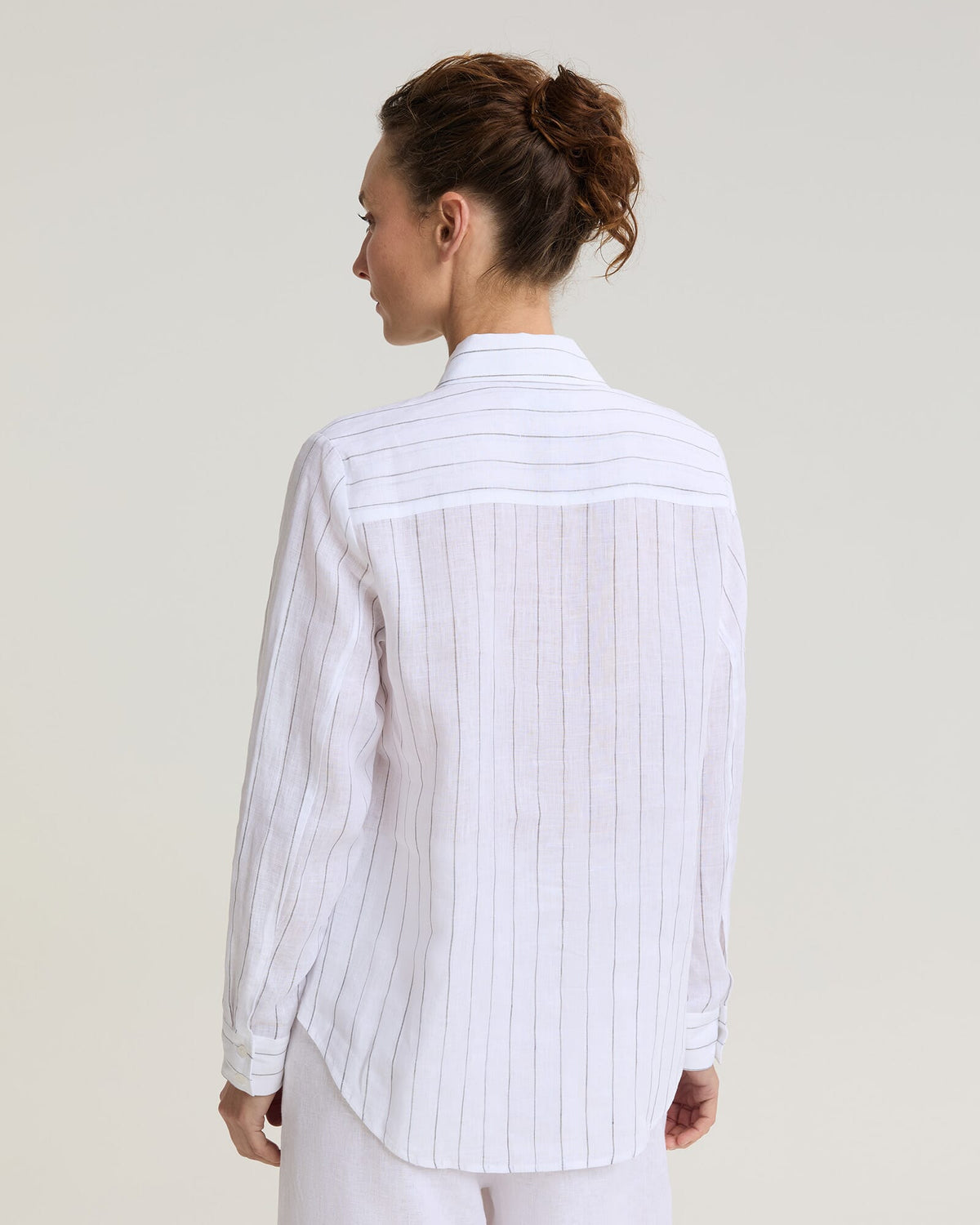 Dahlia Stripe Linen Shirt