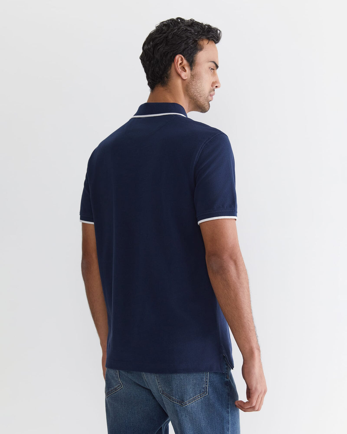 SC Tipped Pique Polo