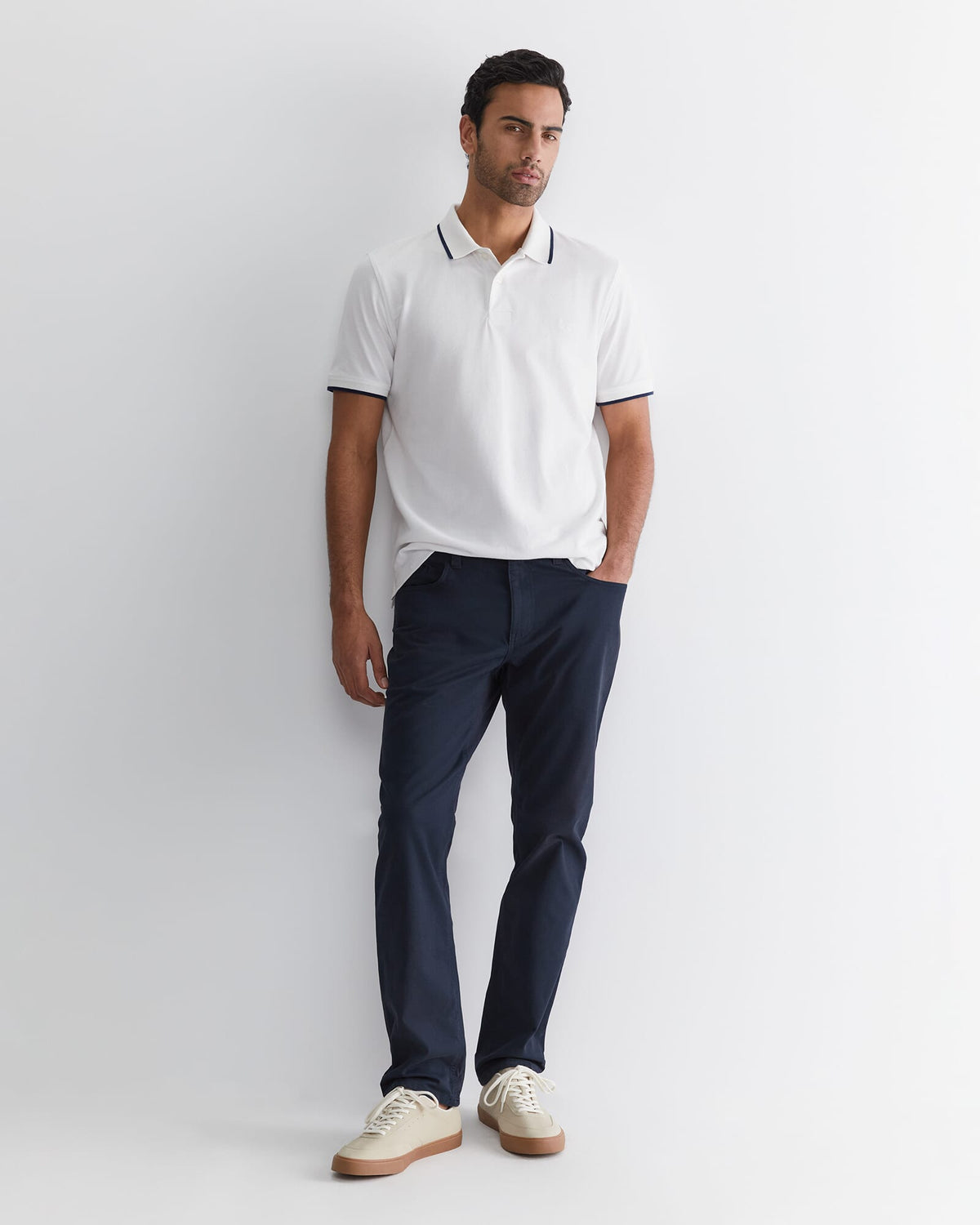 SC Tipped Pique Polo