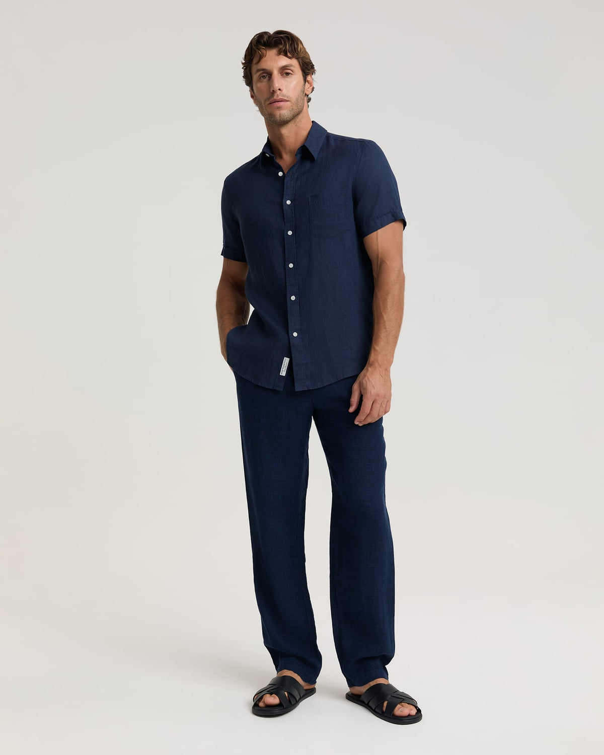 Short Sleeve Linen Shirt
