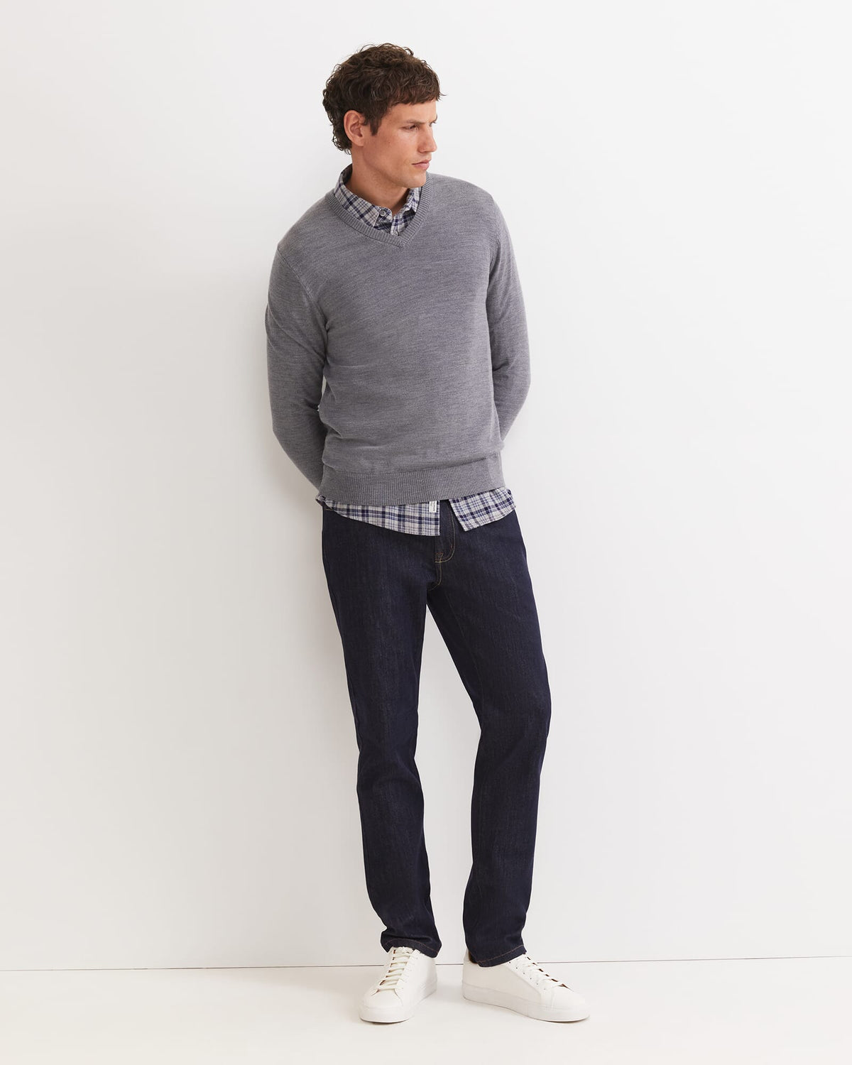 Merino V-Neck Knit