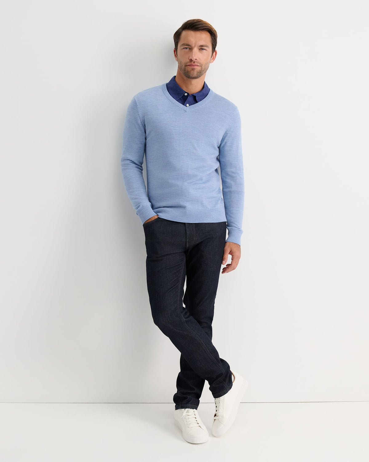 Merino V-Neck Knit
