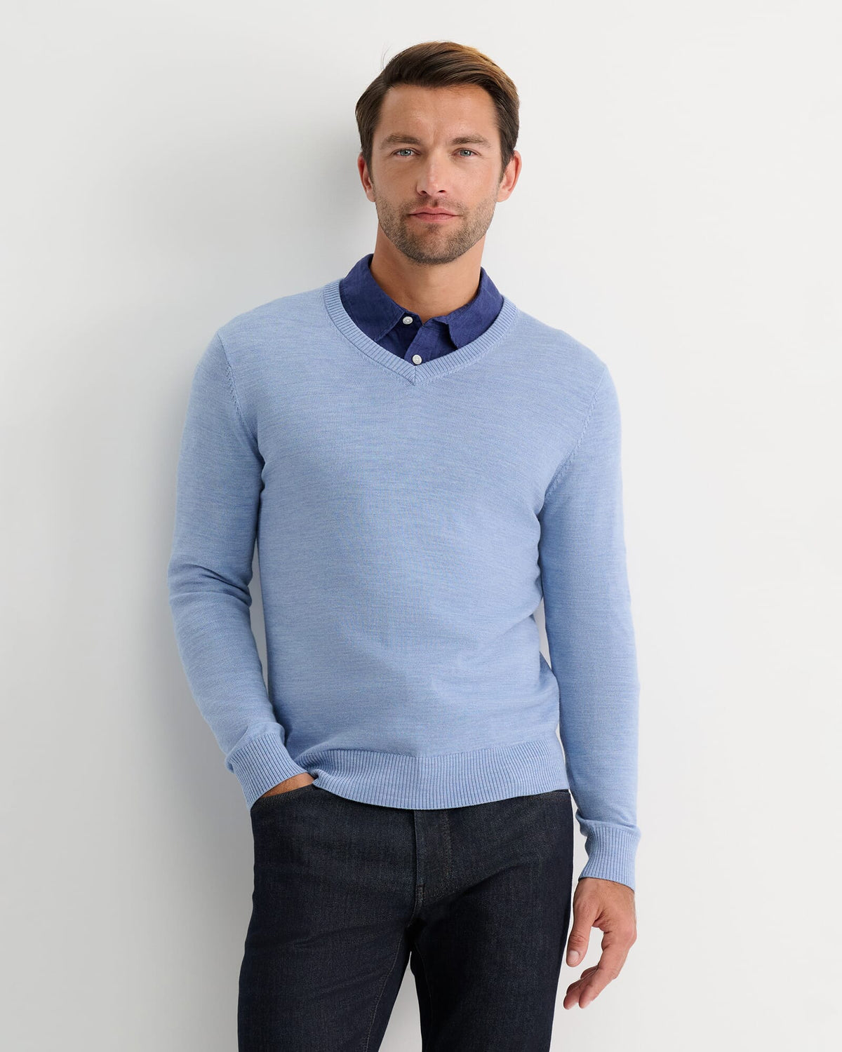 Merino V-Neck Knit