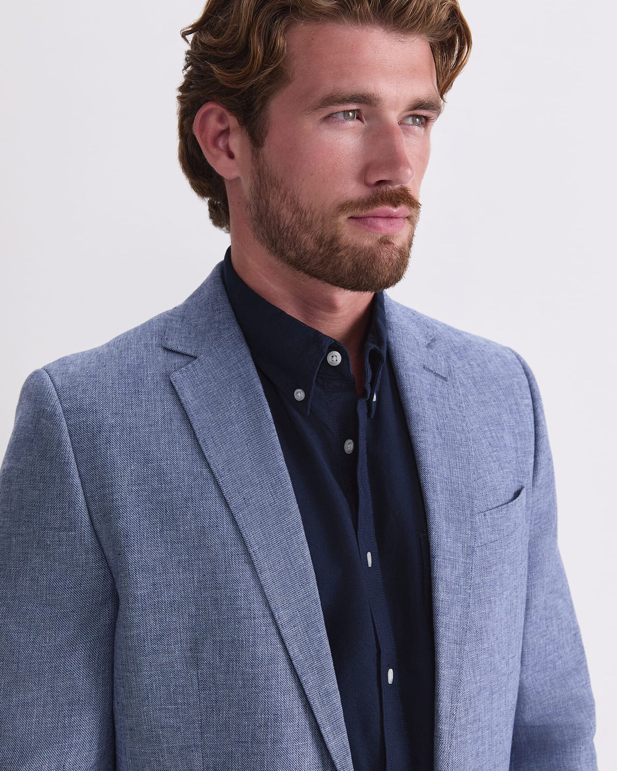 Ridley Linen Blend Suit Jacket