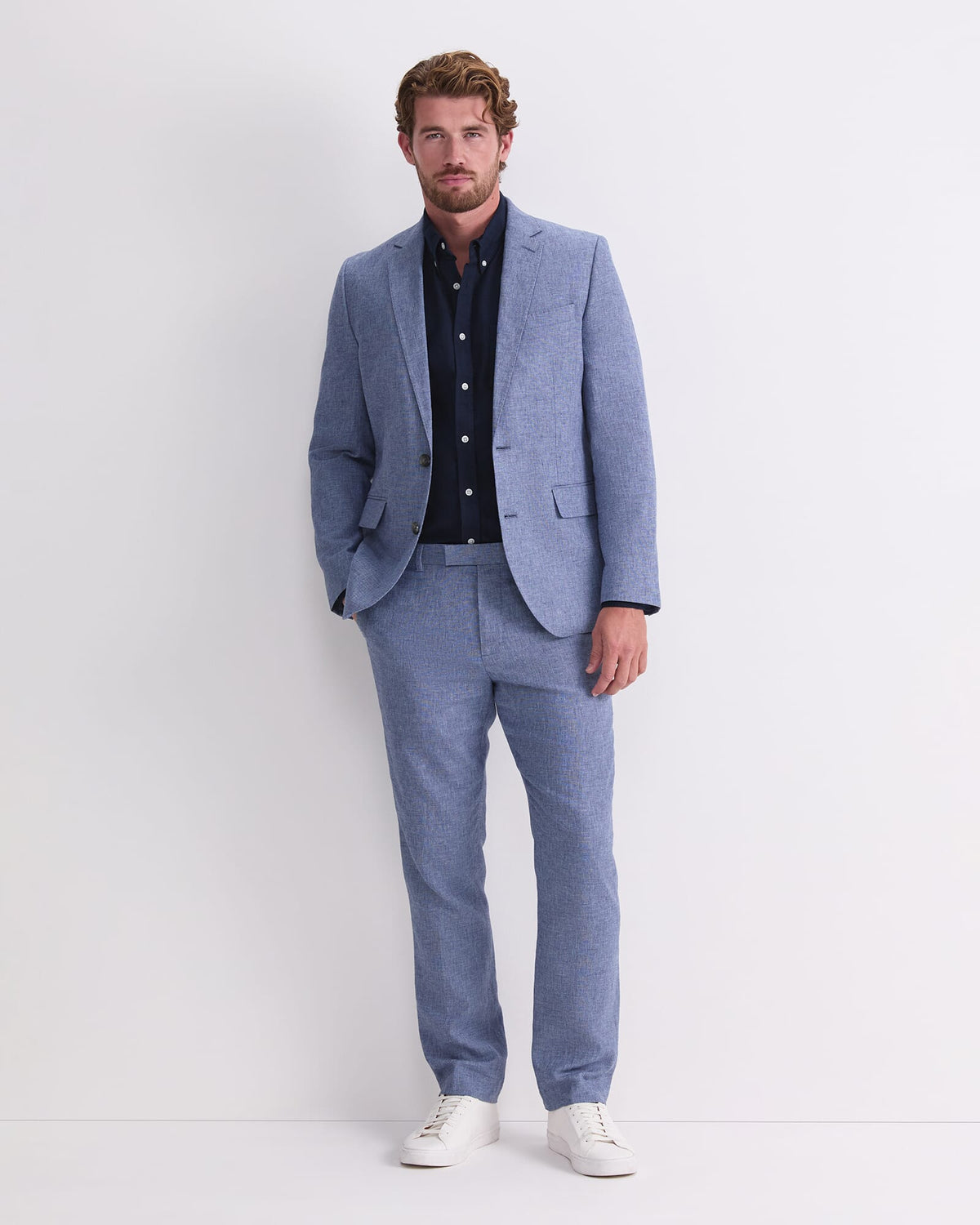 Ridley Linen Blend Suit Jacket
